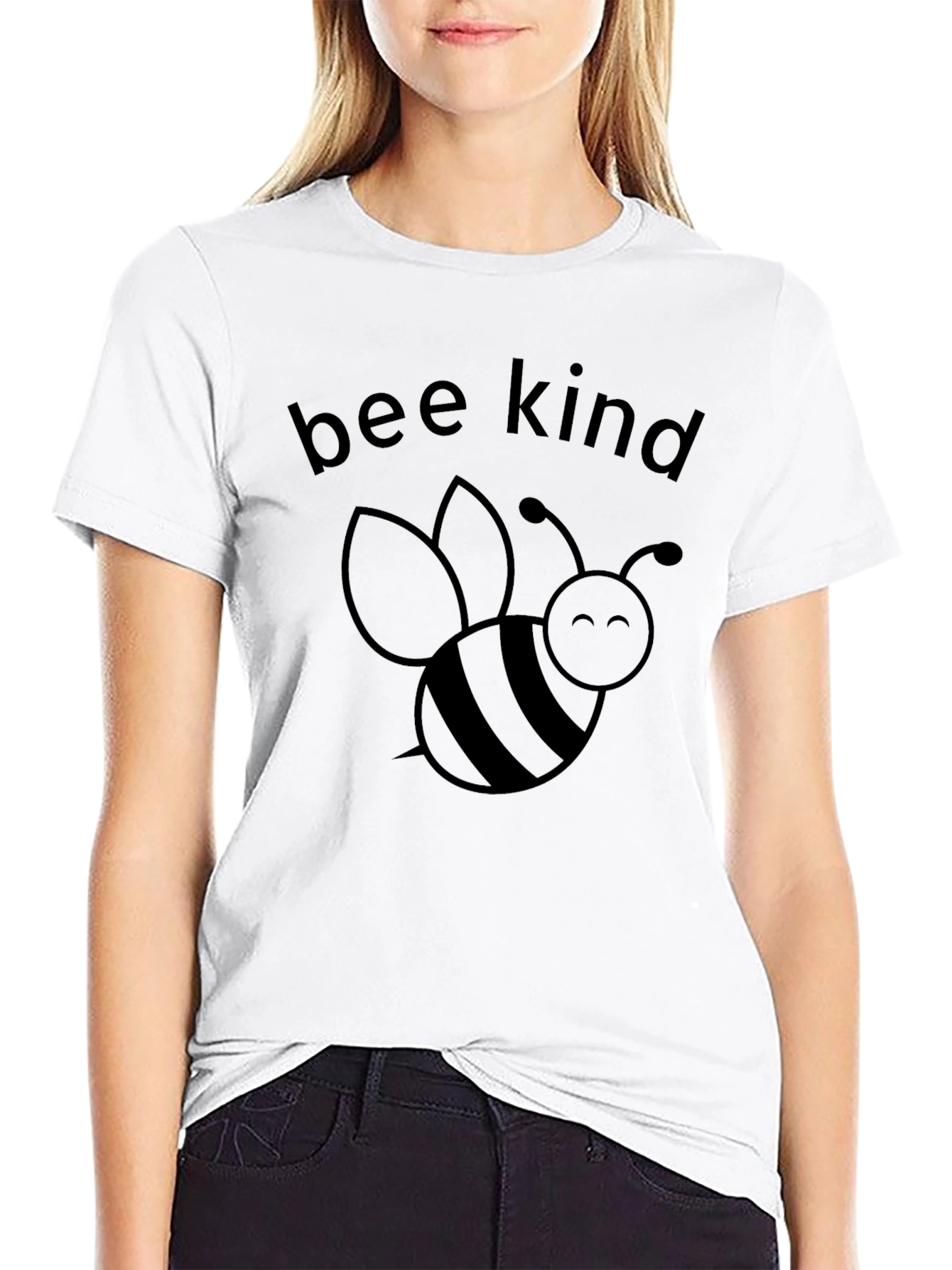 Bee Kind Black Graphic Tee