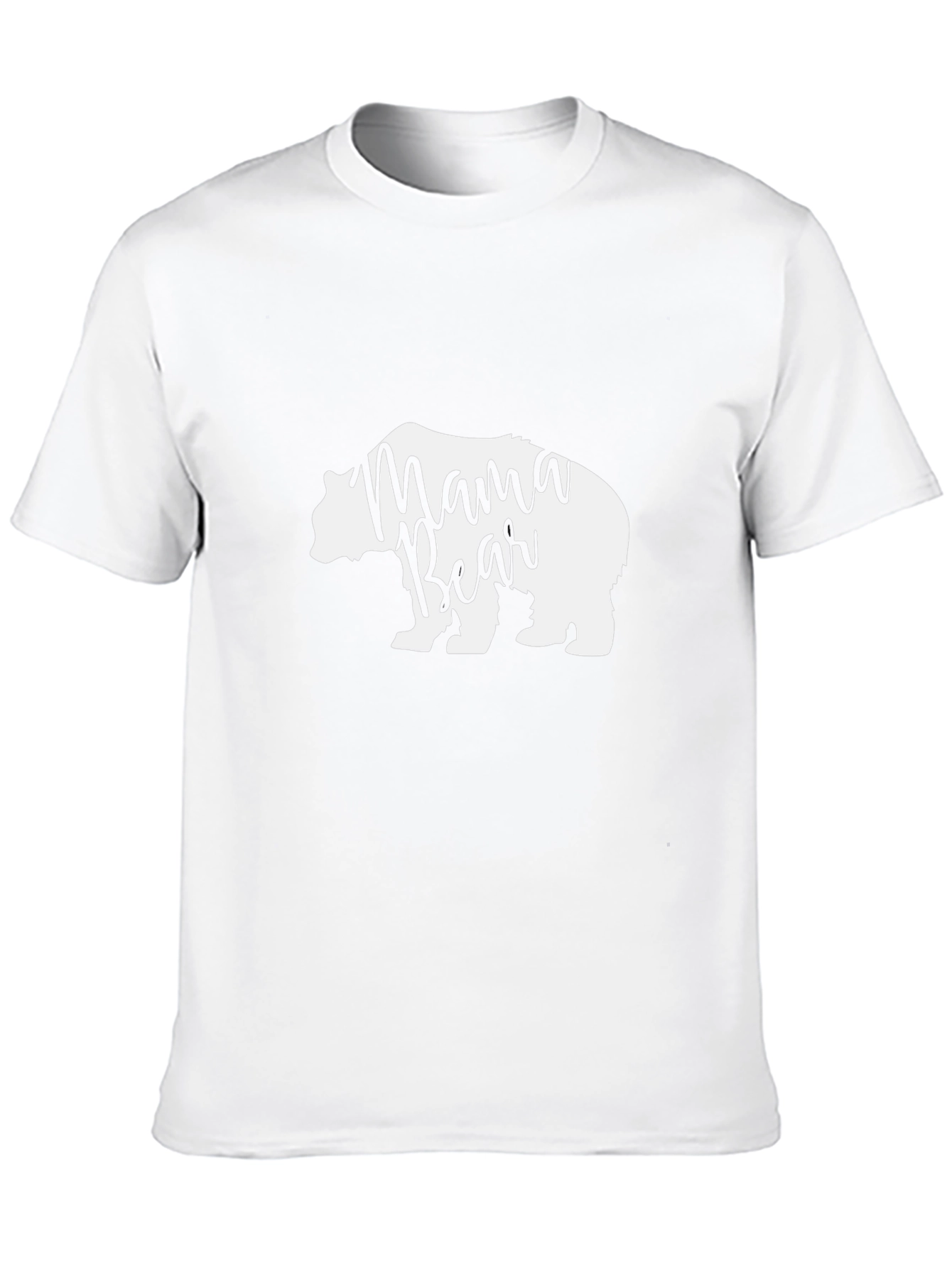 Mama Bear Graphic Tee - Black Unisex T-Shirt