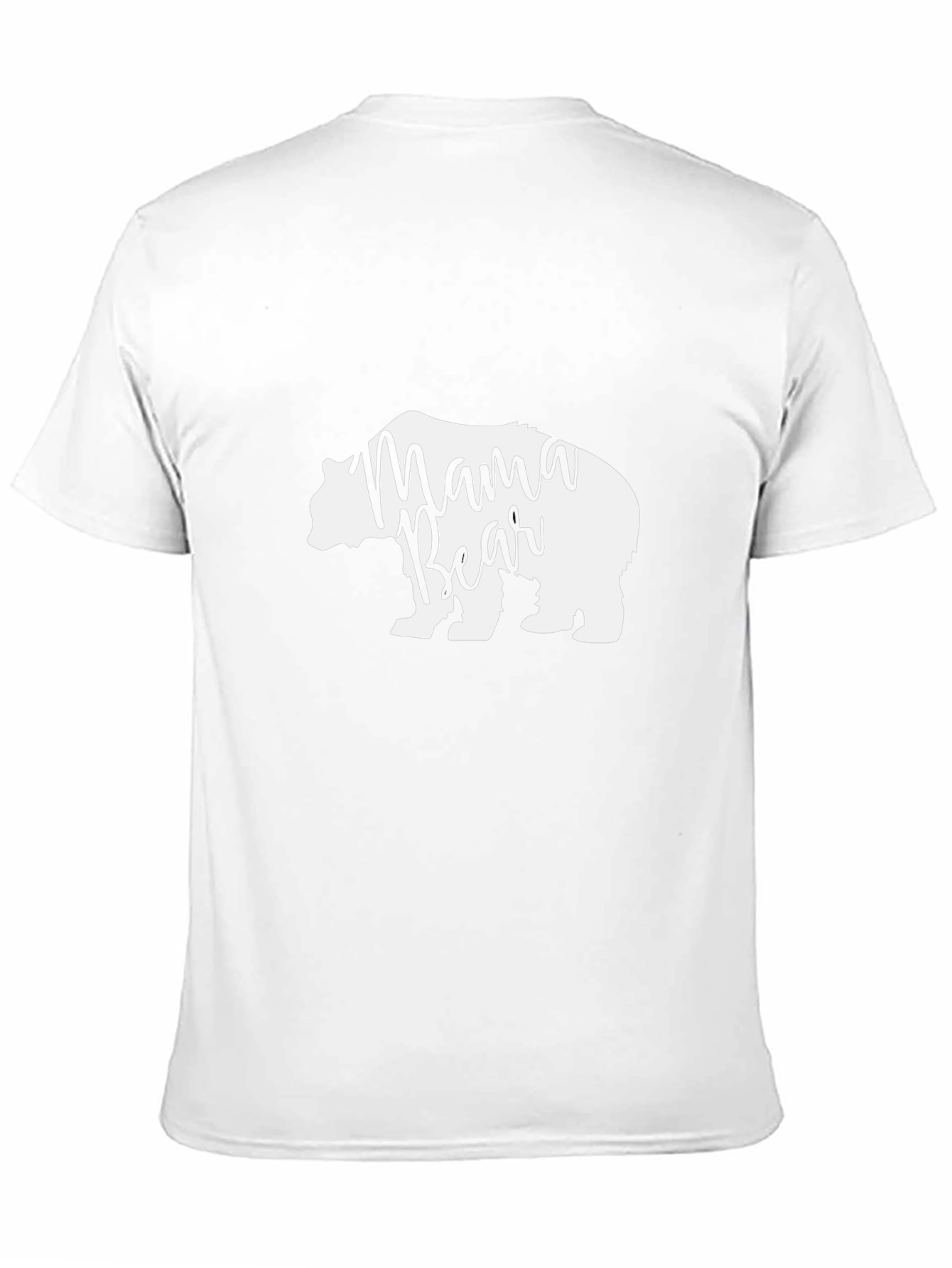 Mama Bear Graphic Tee - Black Unisex T-Shirt