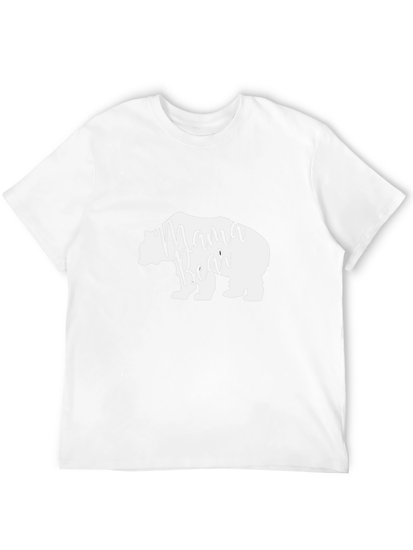 Mama Bear Graphic Tee - Black Unisex T-Shirt