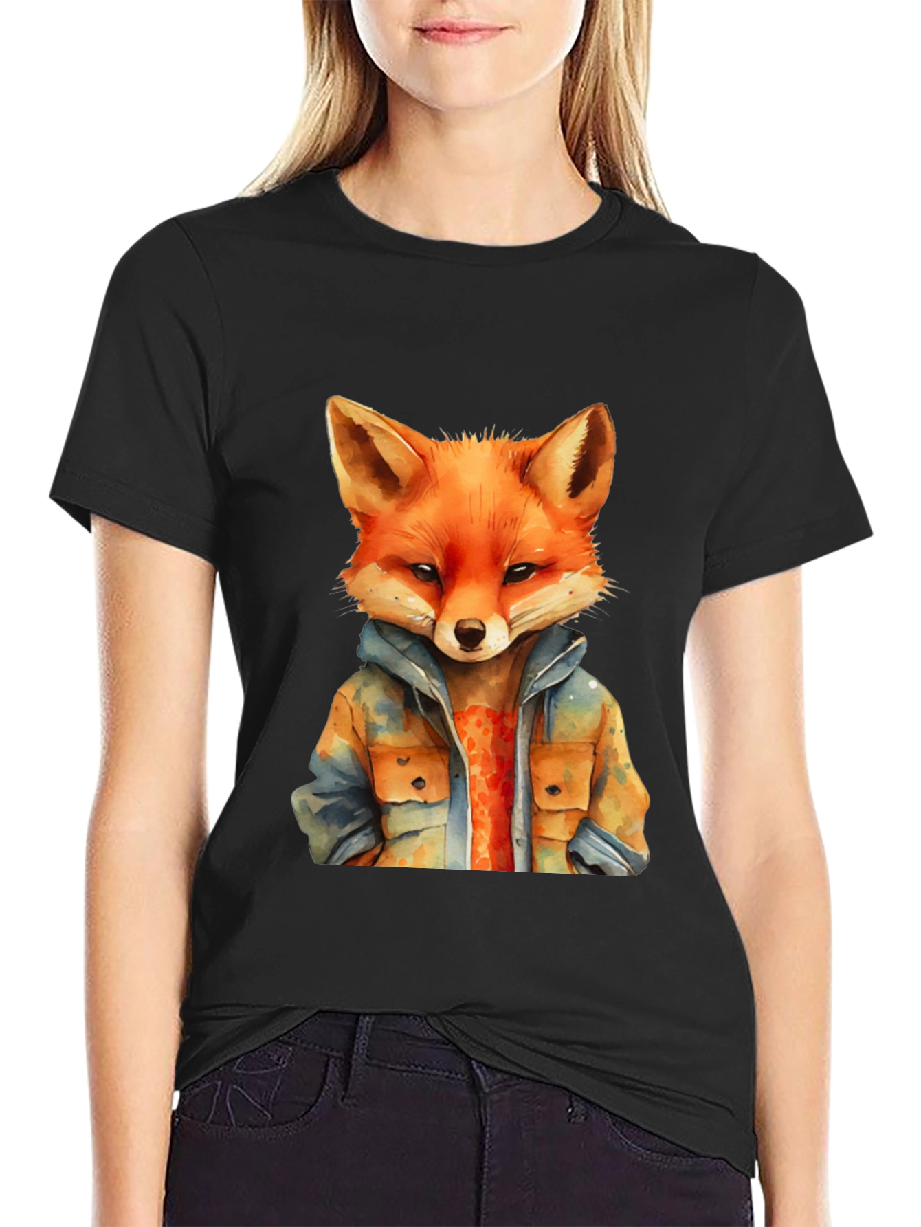 Cool Fox Graphic Tee