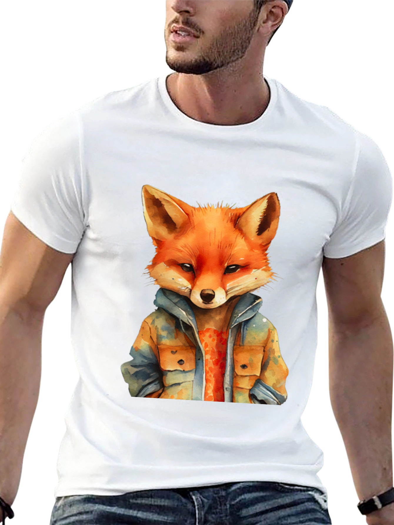 Cool Fox Graphic Tee
