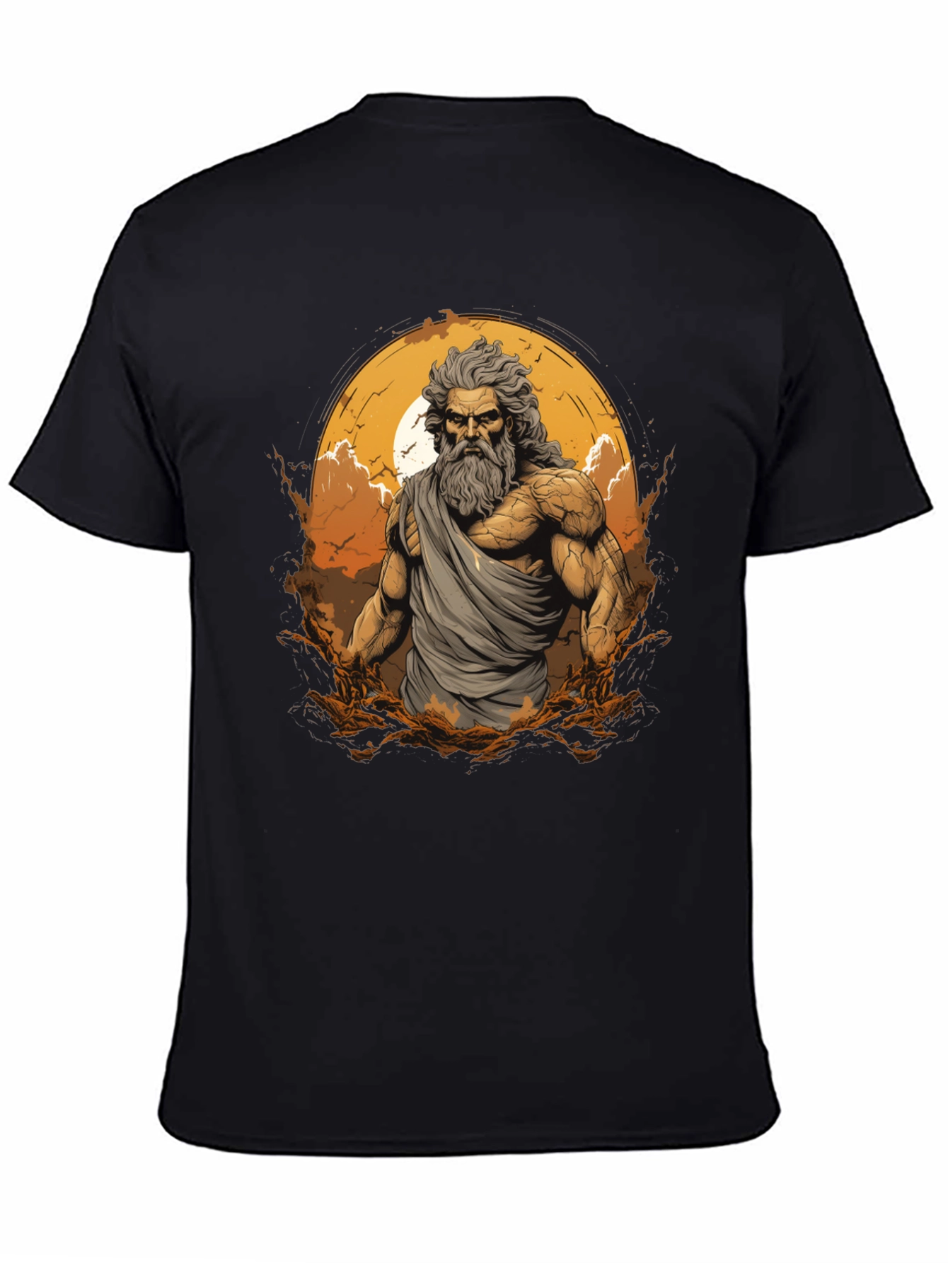 Zeus Graphic T-Shirt - Mythical God Tee