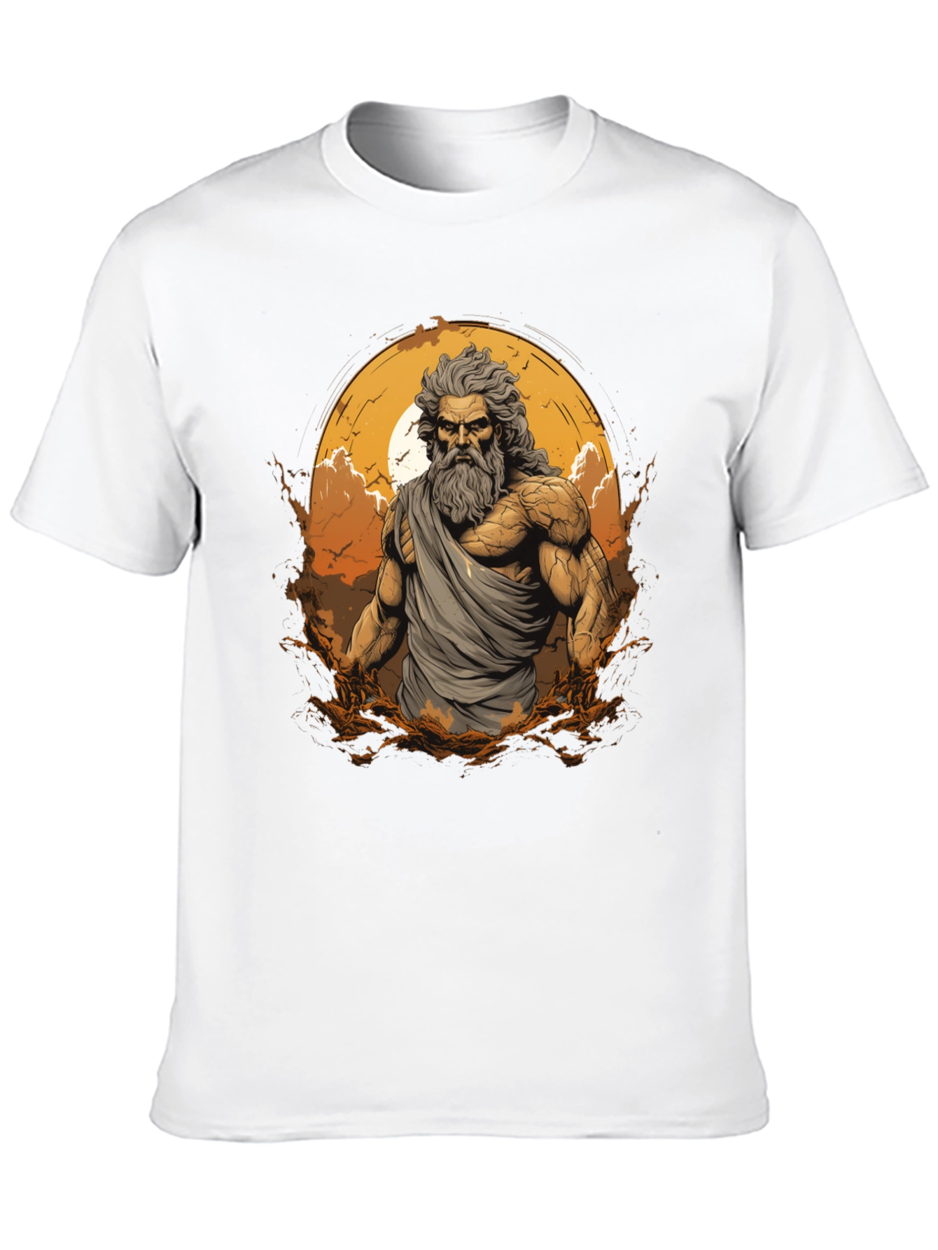 Zeus Graphic T-Shirt - Mythical God Tee