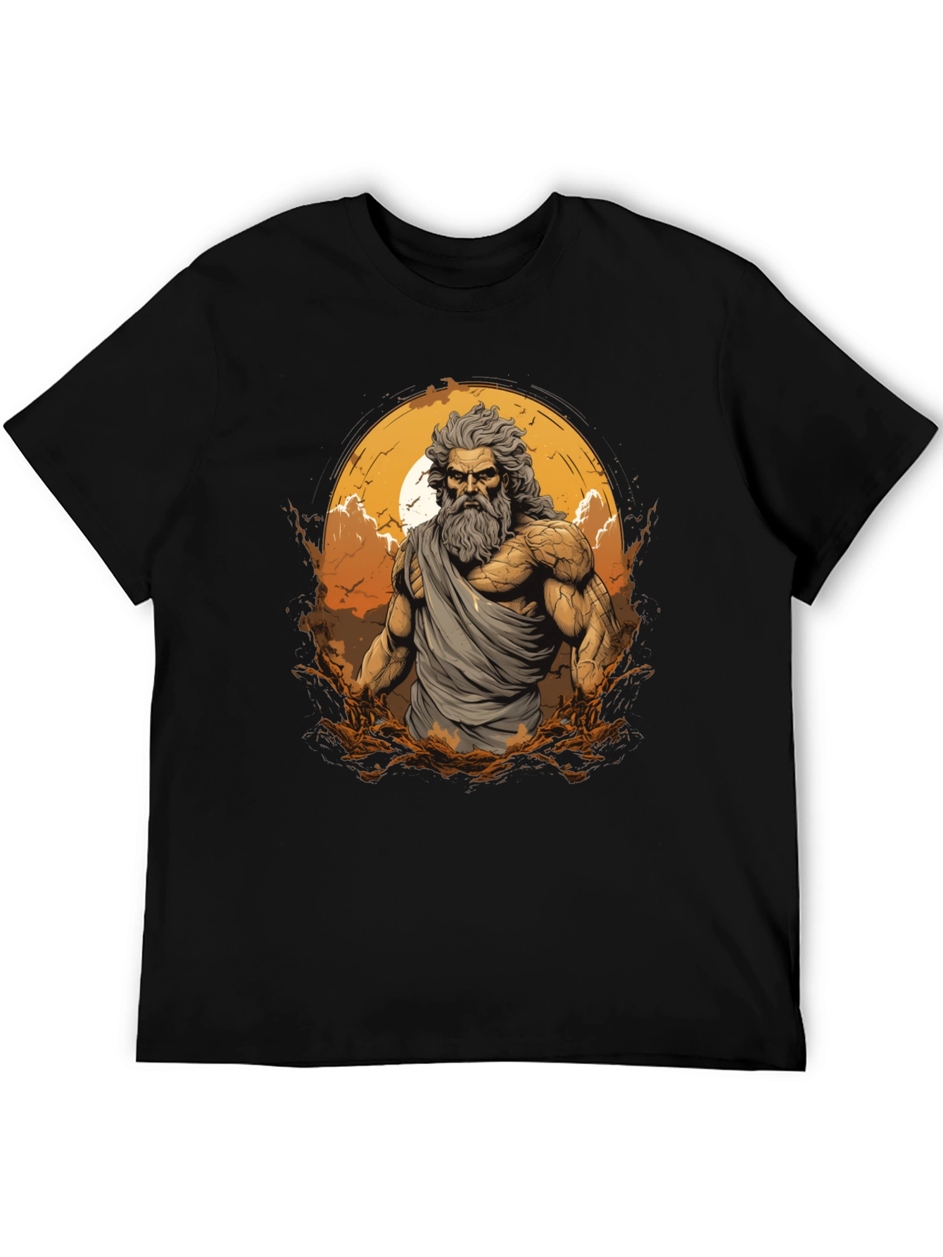 Zeus Graphic T-Shirt - Mythical God Tee
