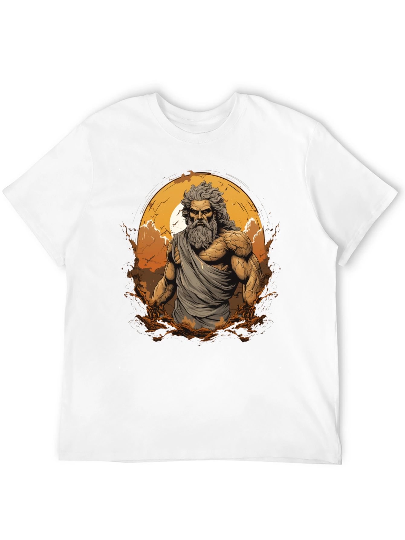 Zeus Graphic T-Shirt - Mythical God Tee