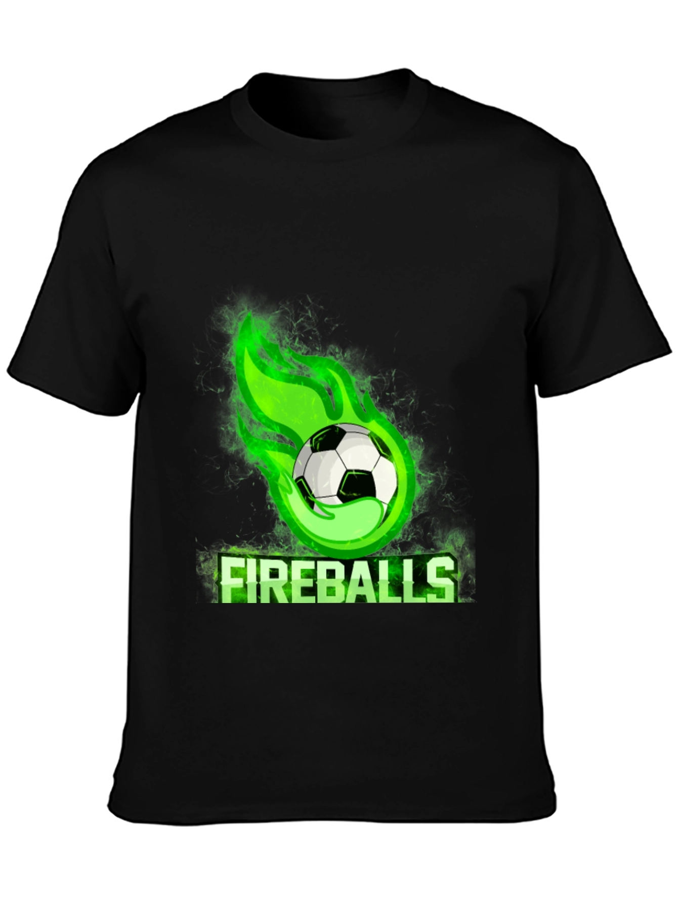 Fireballs Soccer Graphic T-Shirt