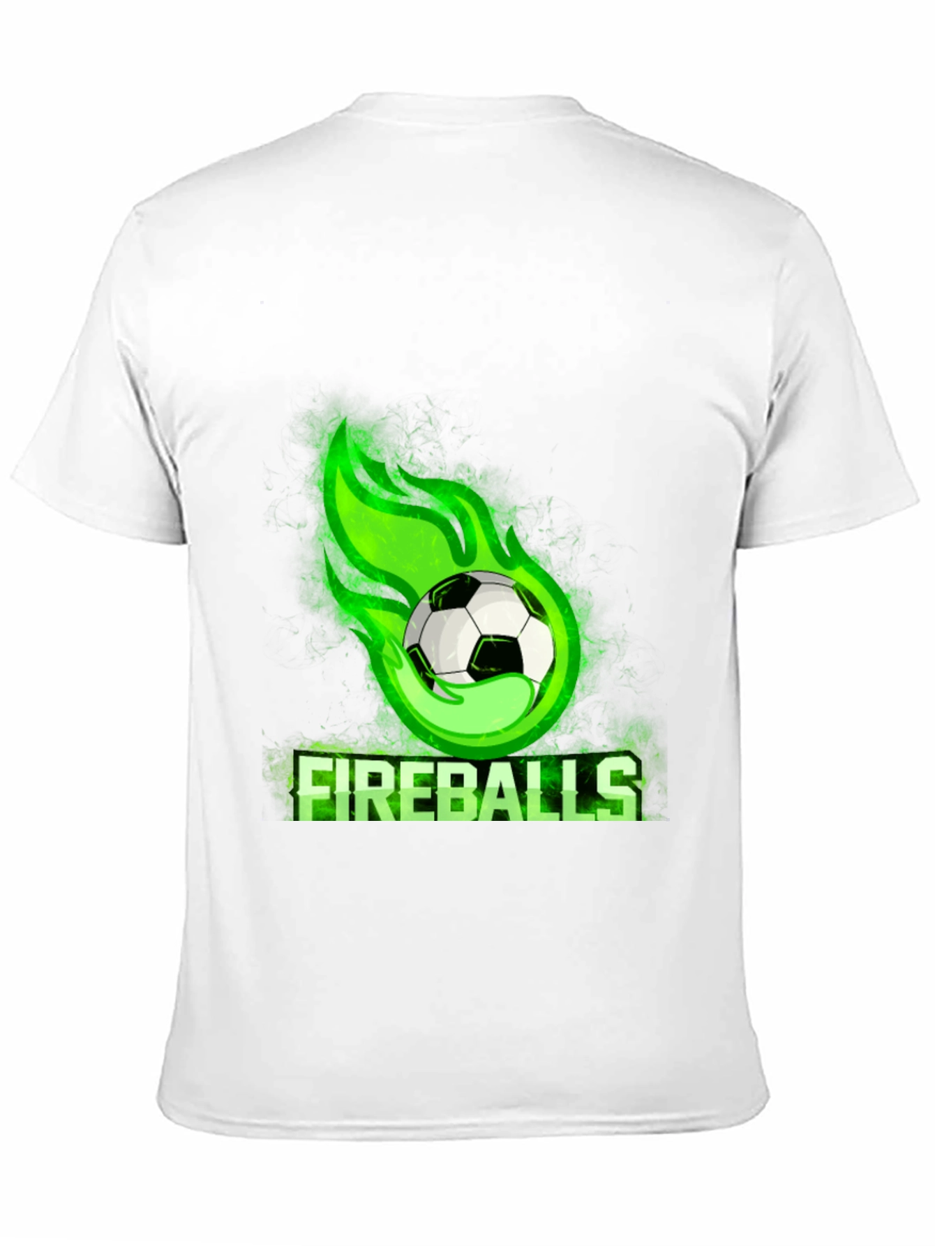Fireballs Soccer Graphic T-Shirt