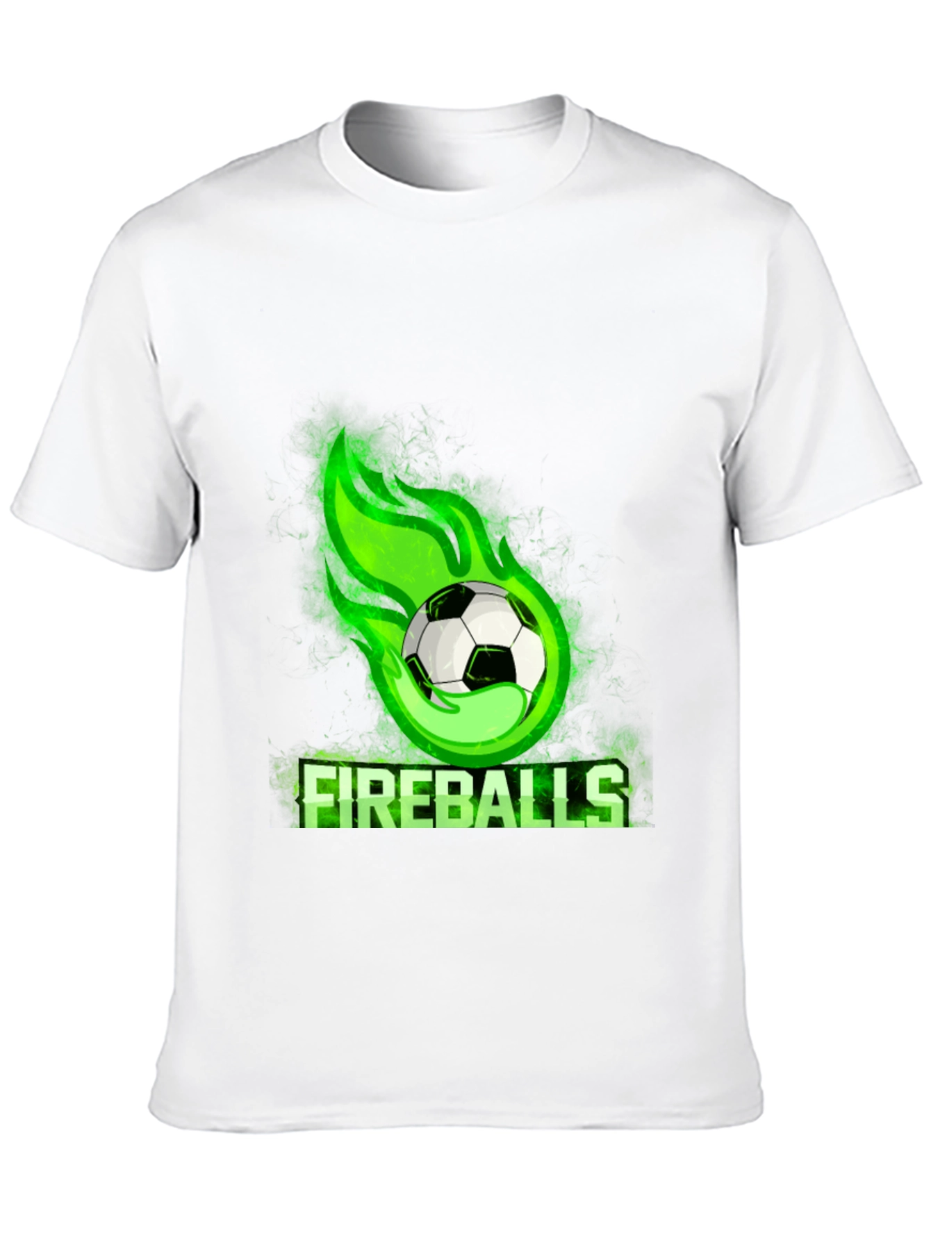 Fireballs Soccer Graphic T-Shirt