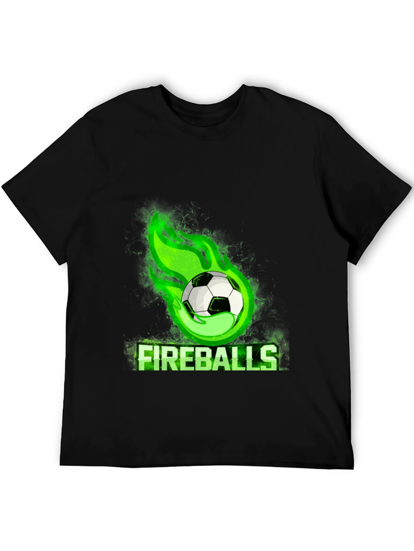 Fireballs Soccer Graphic T-Shirt
