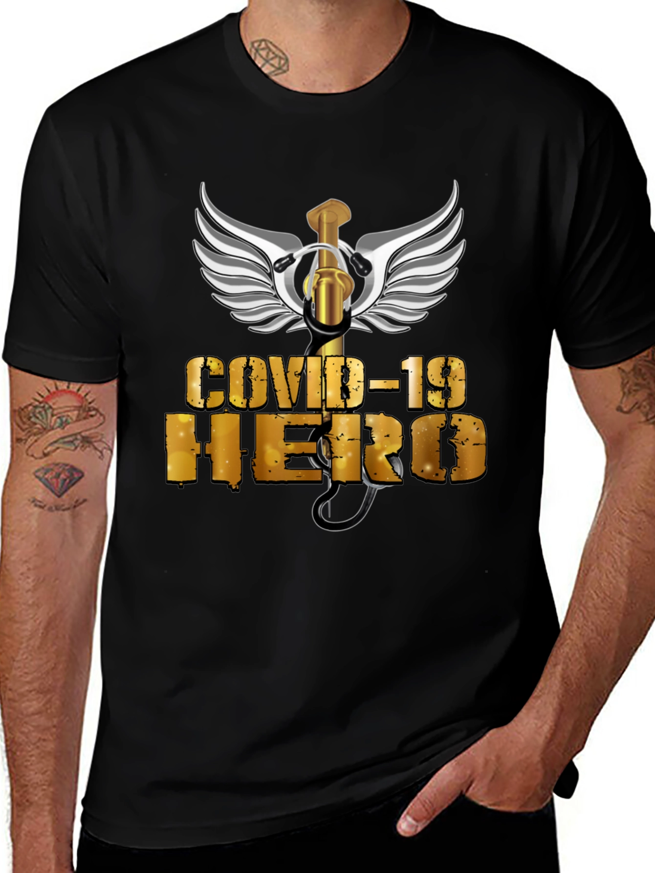 COVID-19 Hero T-Shirt - Medical Staff Appreciation Tee