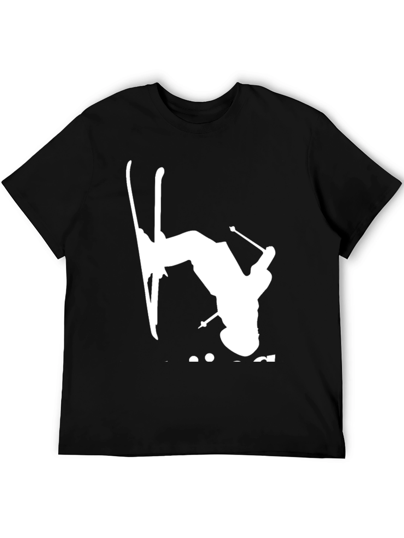 Black Ski Stunt T-Shirt