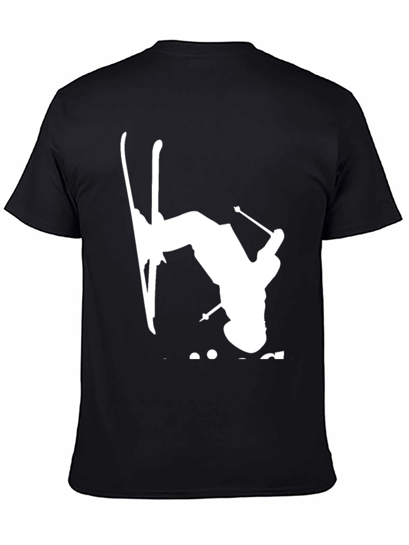 Black Ski Stunt T-Shirt