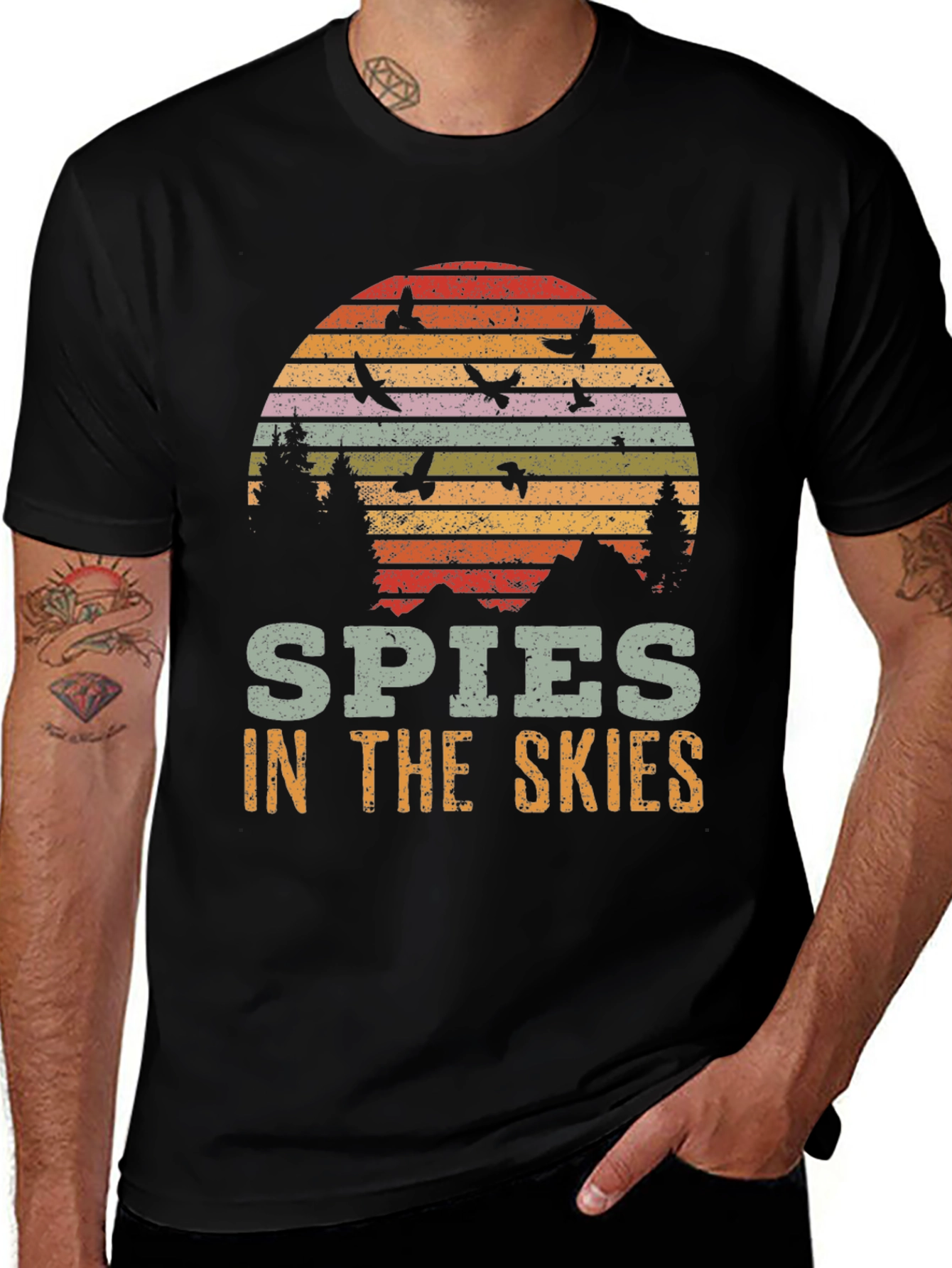 Spies in the Skies Graphic Tee