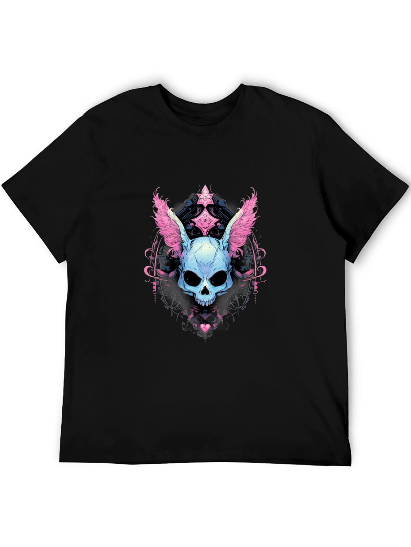 Skull Bunny Graphic Tee - Unique Design
