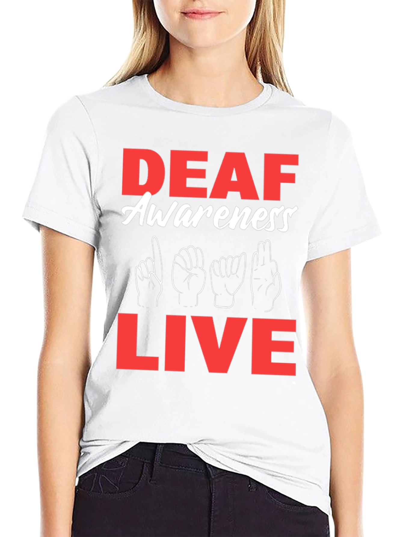 Deaf Awareness Live T-Shirt