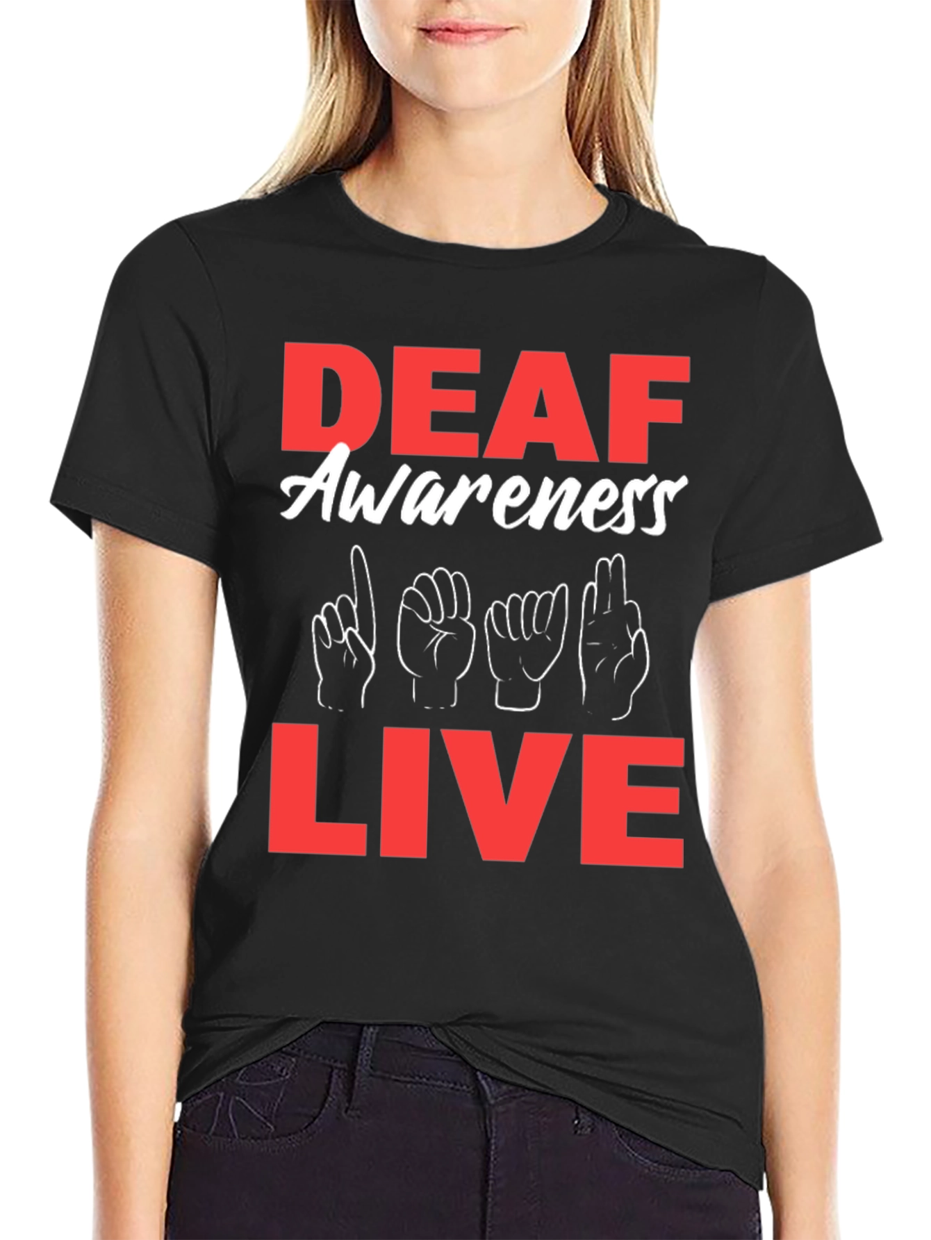 Deaf Awareness Live T-Shirt