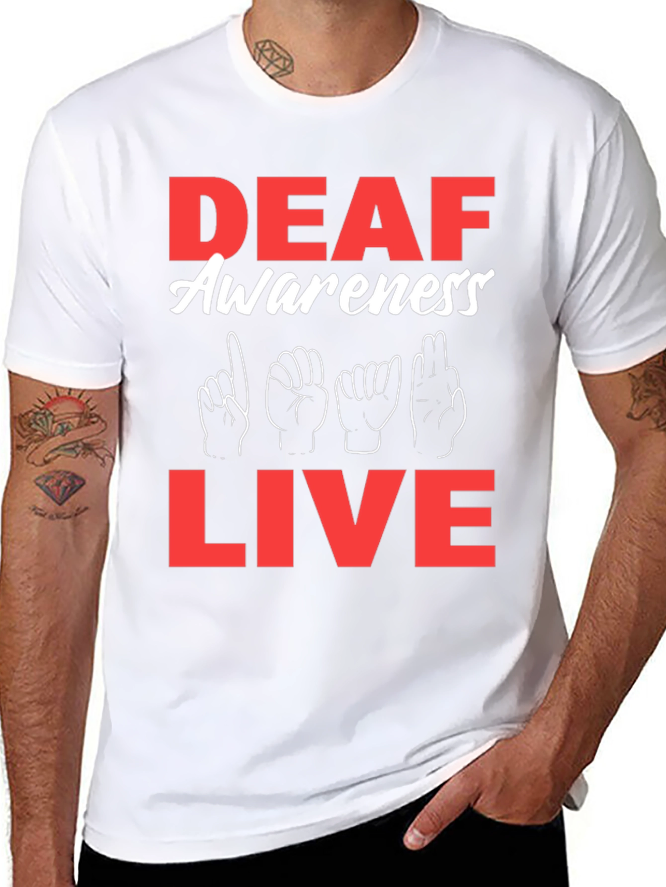 Deaf Awareness Live T-Shirt