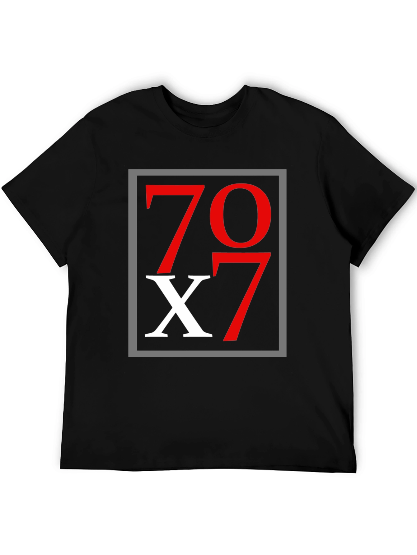 70x7 Graphic Tee - Bold Design Soft Cotton