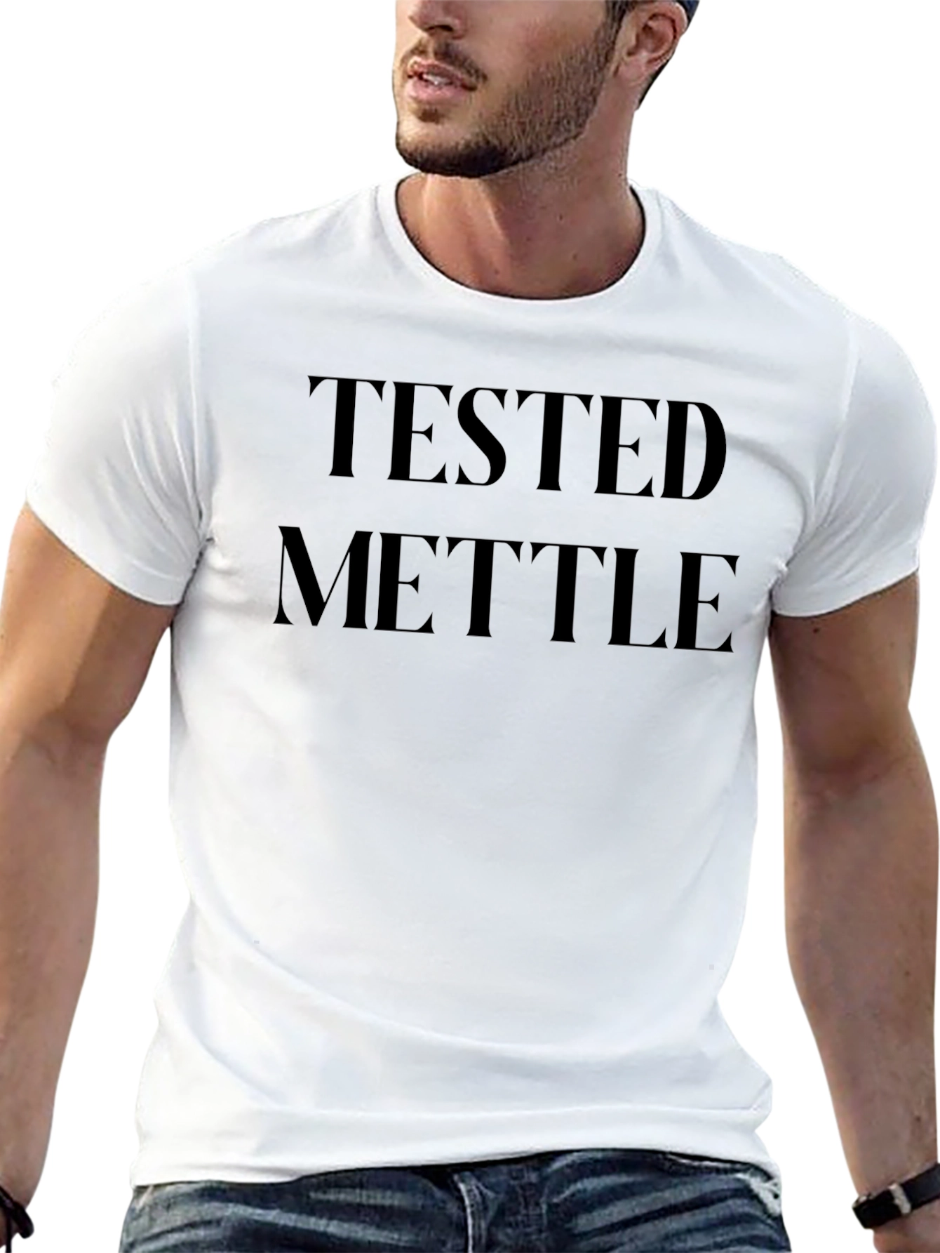 Tested Mettle Graphic Tee - Mens Black T-Shirt