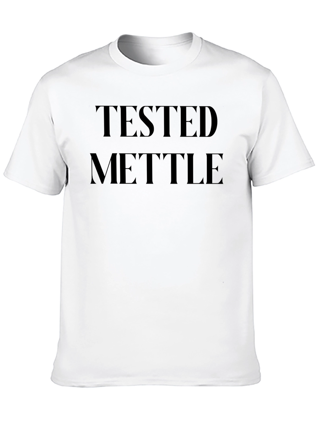 Tested Mettle Graphic Tee - Mens Black T-Shirt