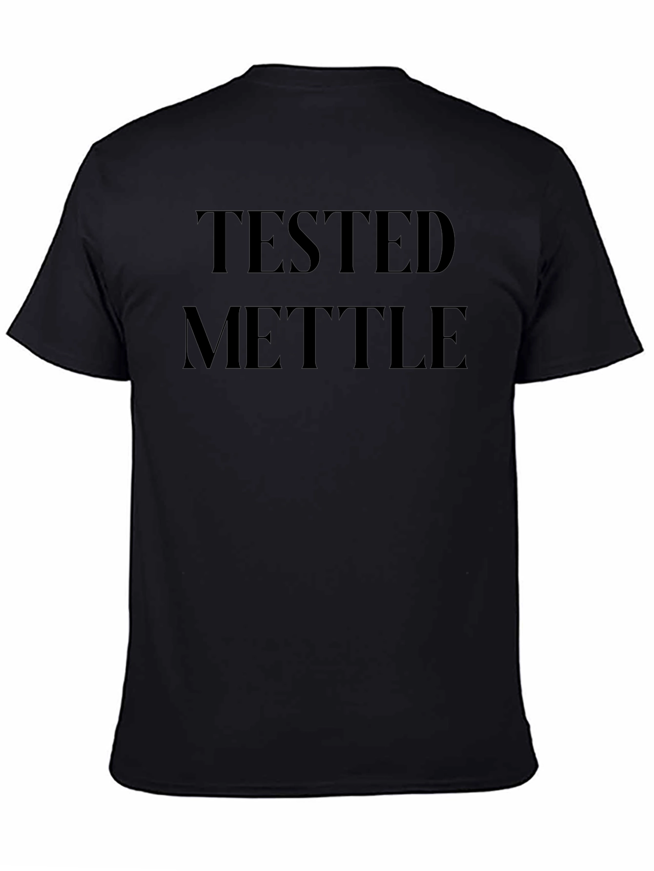 Tested Mettle Graphic Tee - Mens Black T-Shirt