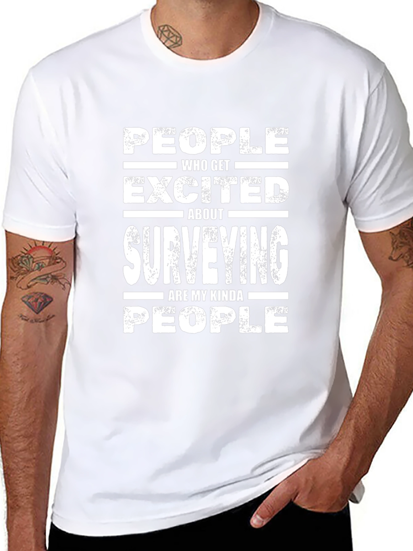 Surveying Enthusiast Graphic T-Shirt