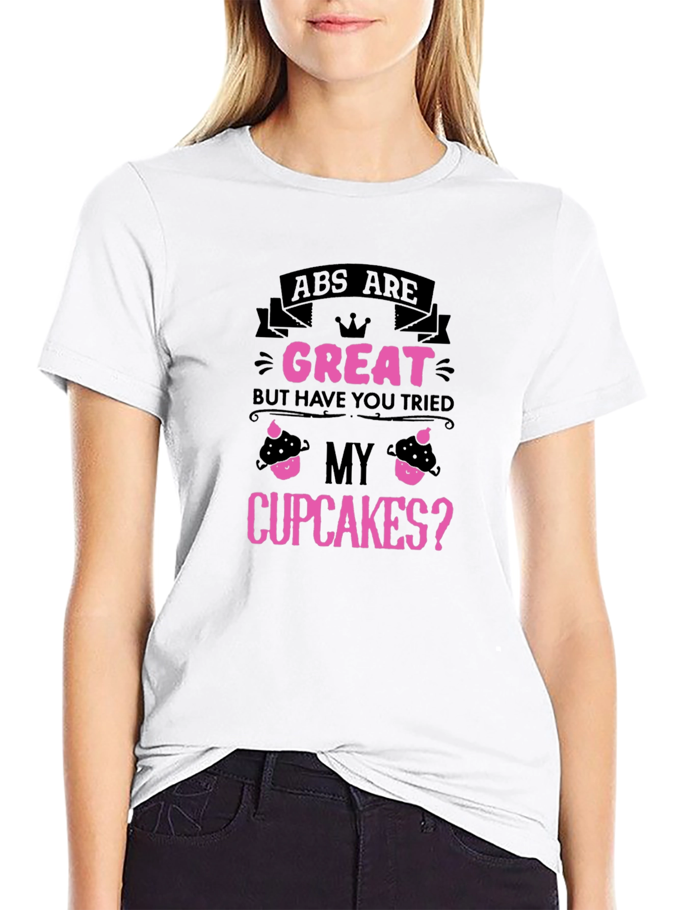 Abs Are Great Cupcake T-Shirt