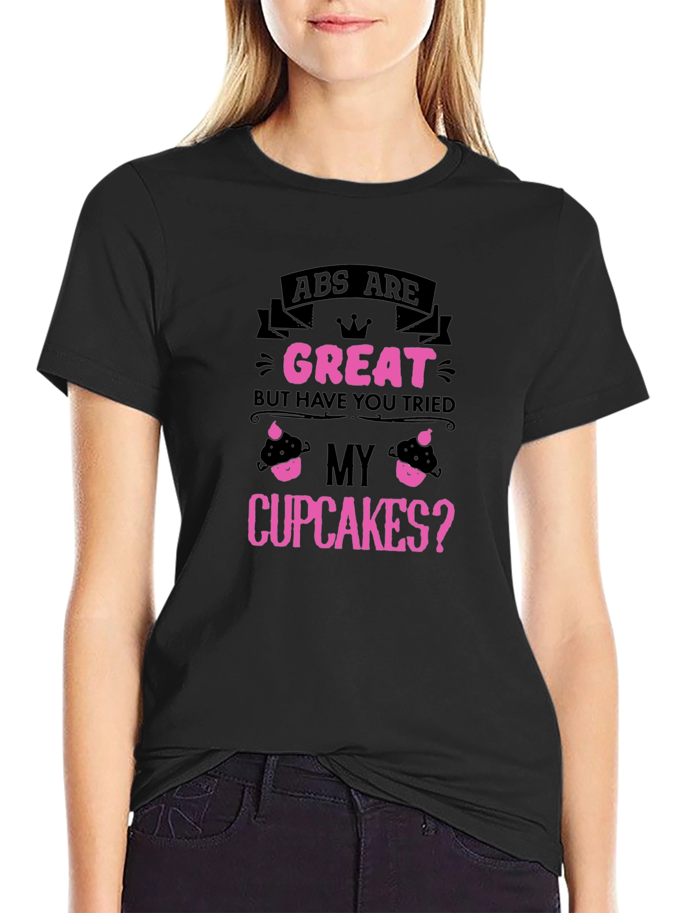 Abs Are Great Cupcake T-Shirt