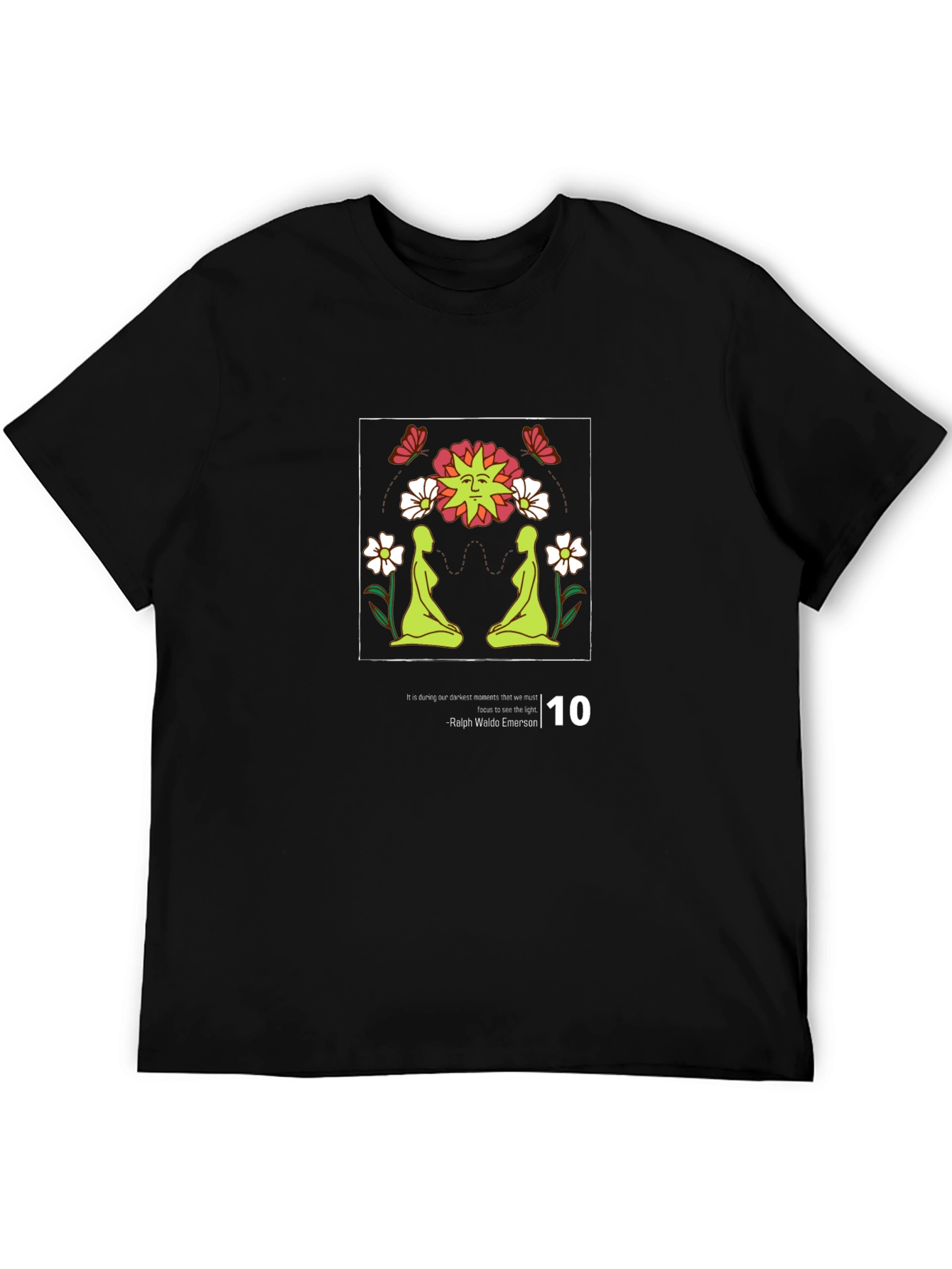Sun Flower Graphic T-Shirt
