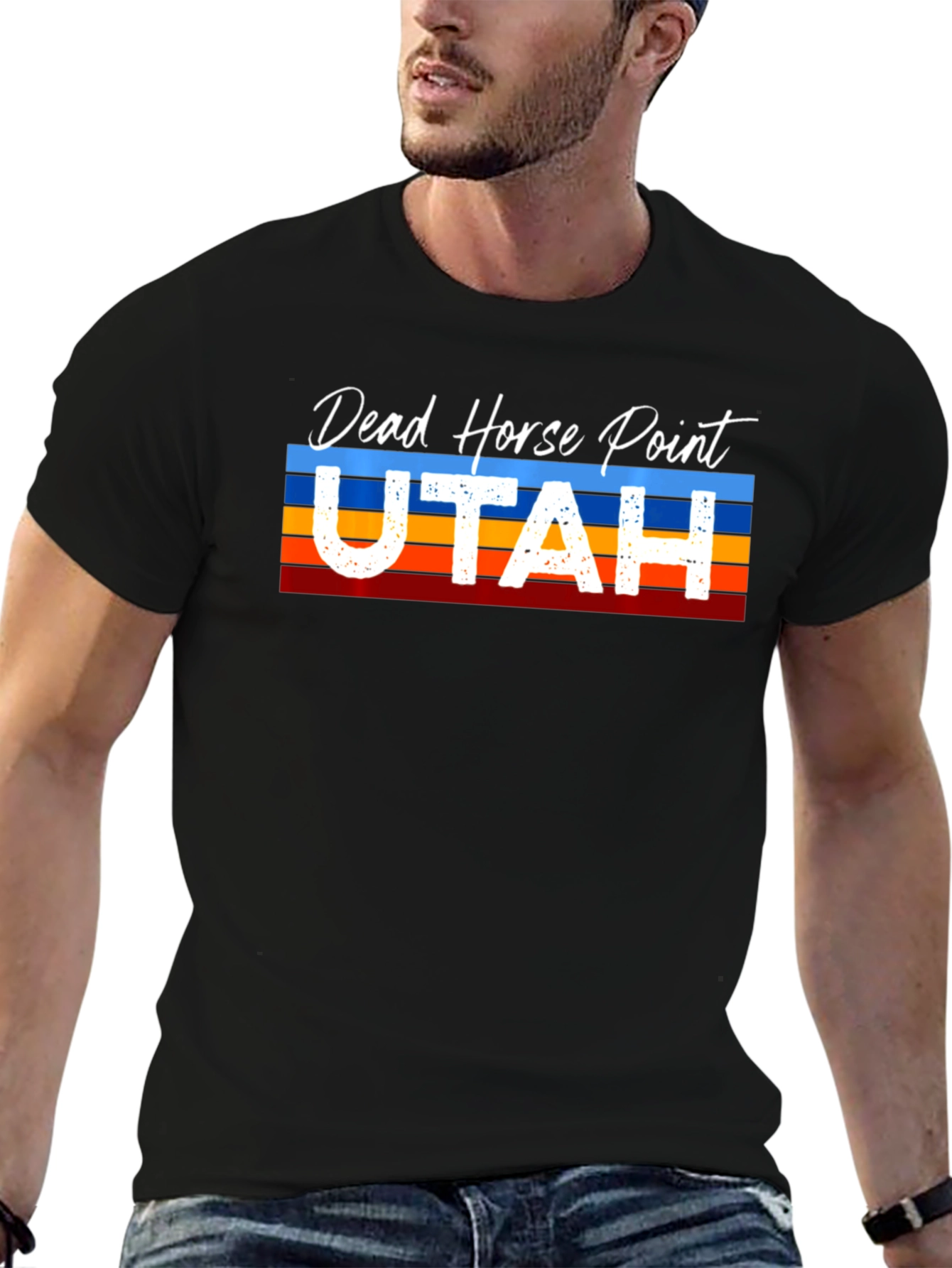 Dead Horse Point Utah Retro Graphic T-Shirt