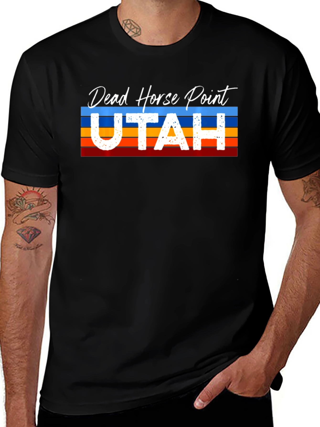 Dead Horse Point Utah Retro Graphic T-Shirt