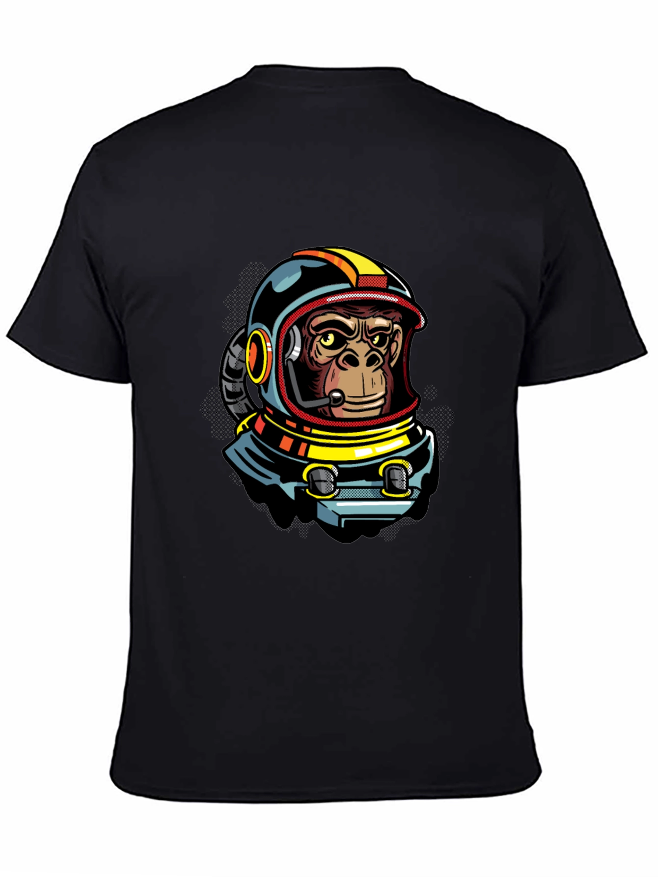 Astro Ape Graphic Tee - Cool Black T-Shirt