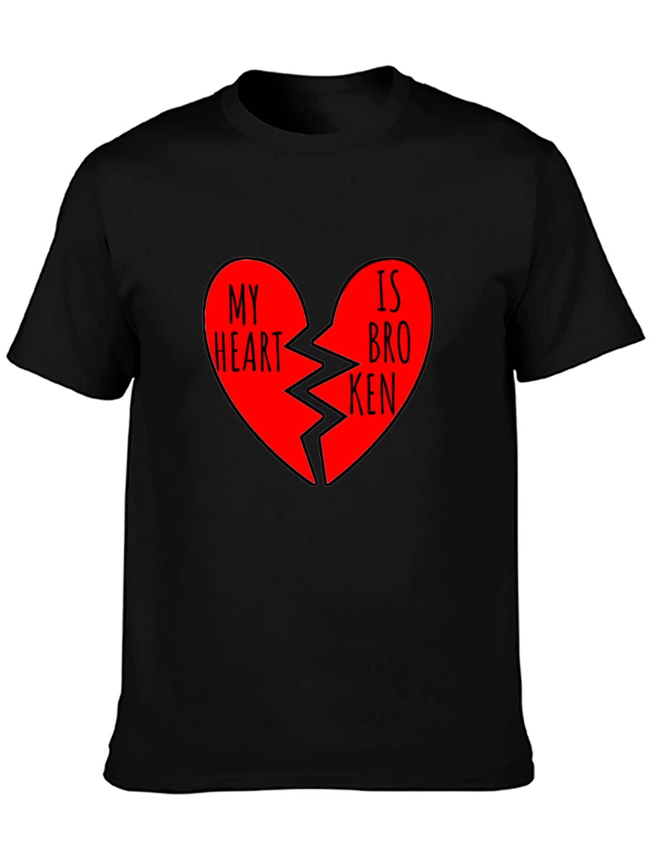 My Heart is Broken Graphic T-Shirt