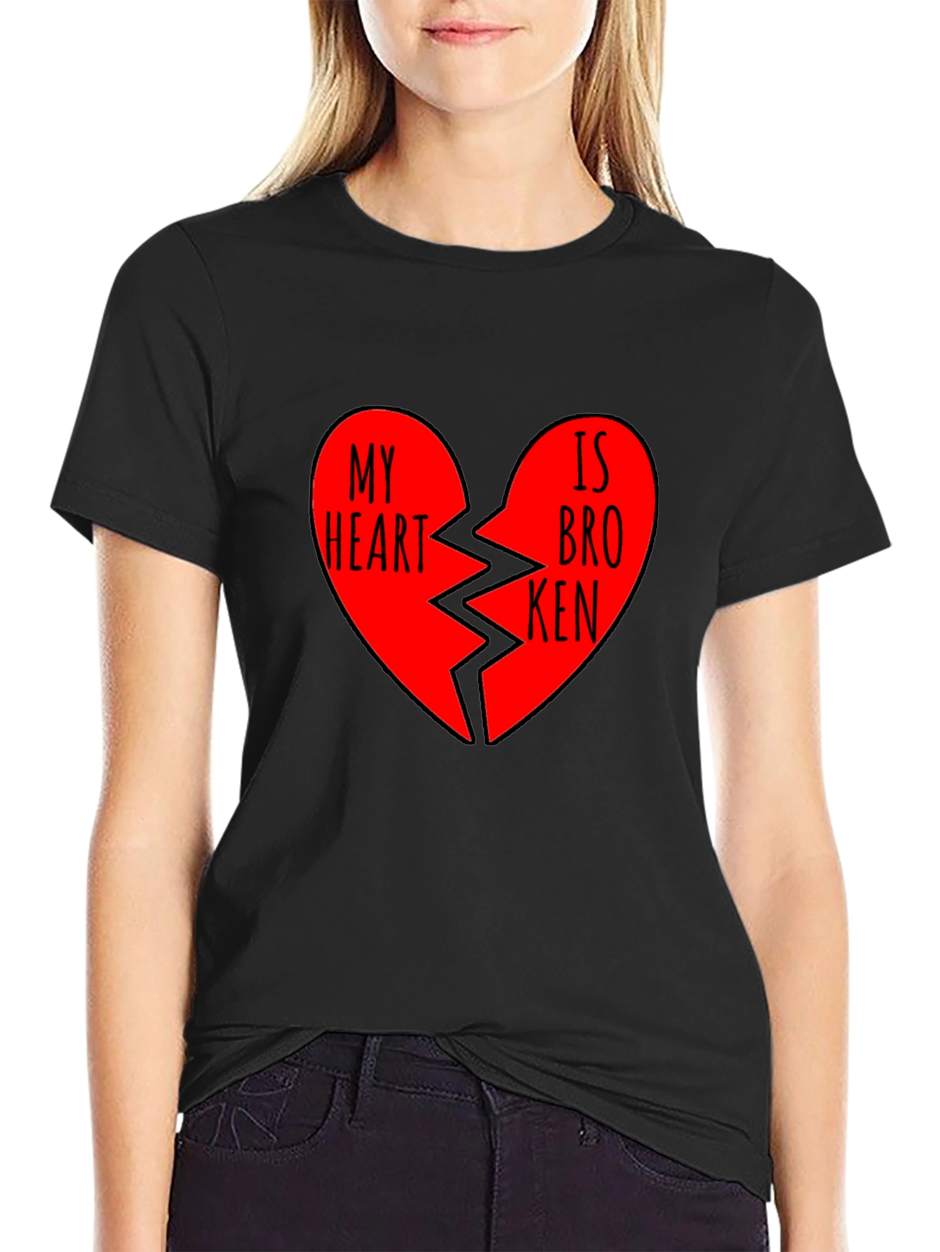 My Heart is Broken Graphic T-Shirt