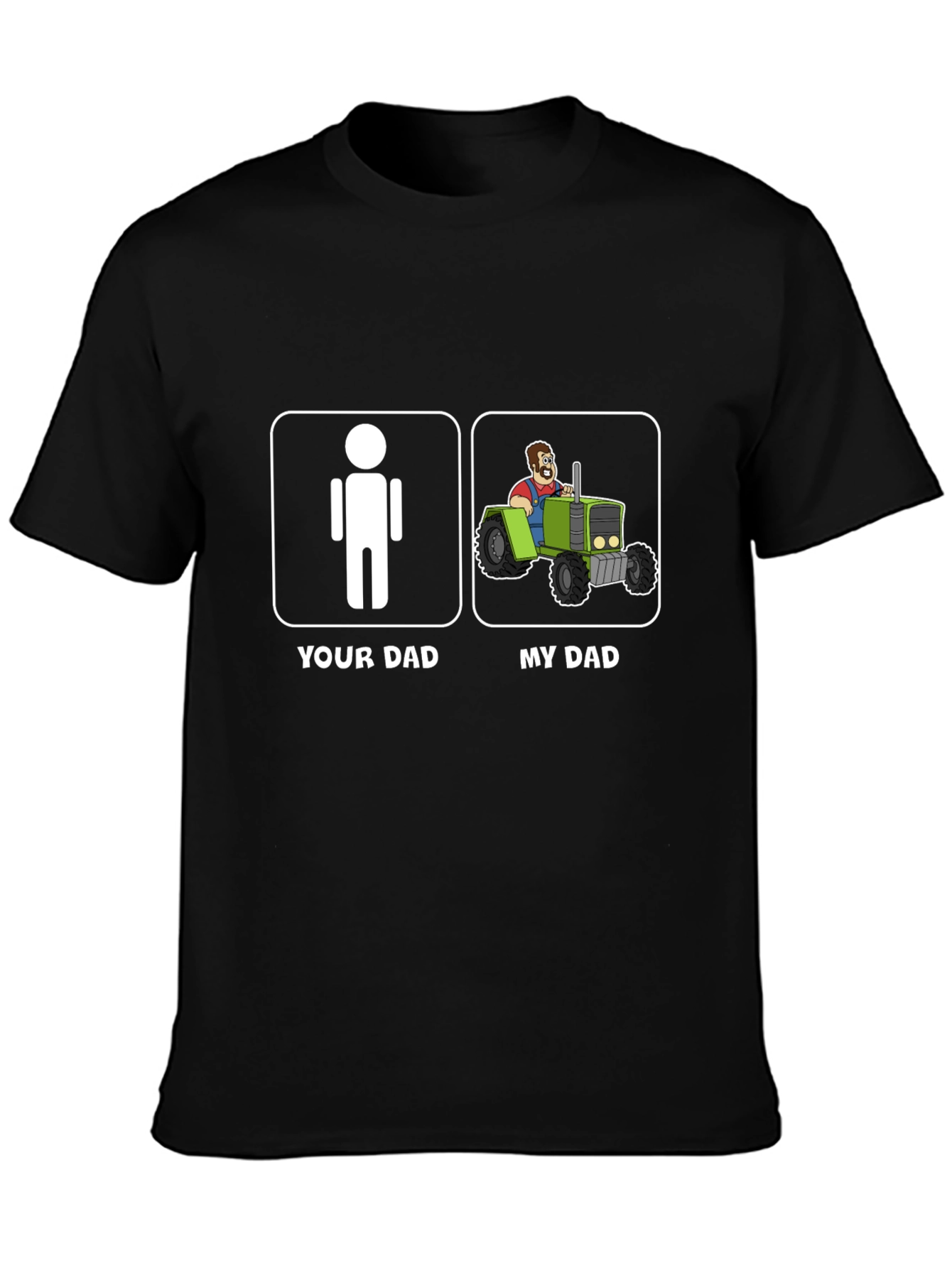 My Dad Tractor Graphic T-Shirt