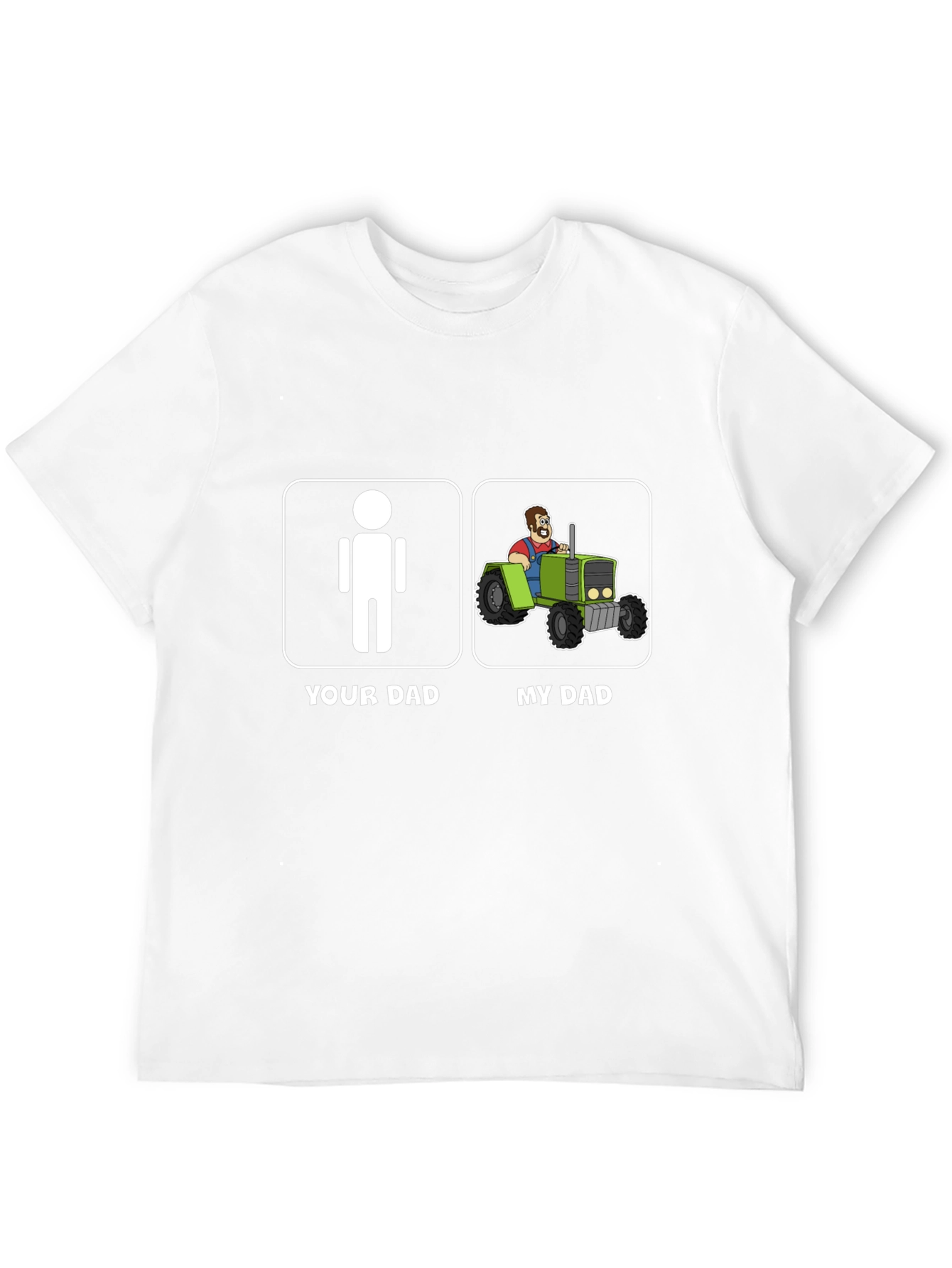 My Dad Tractor Graphic T-Shirt