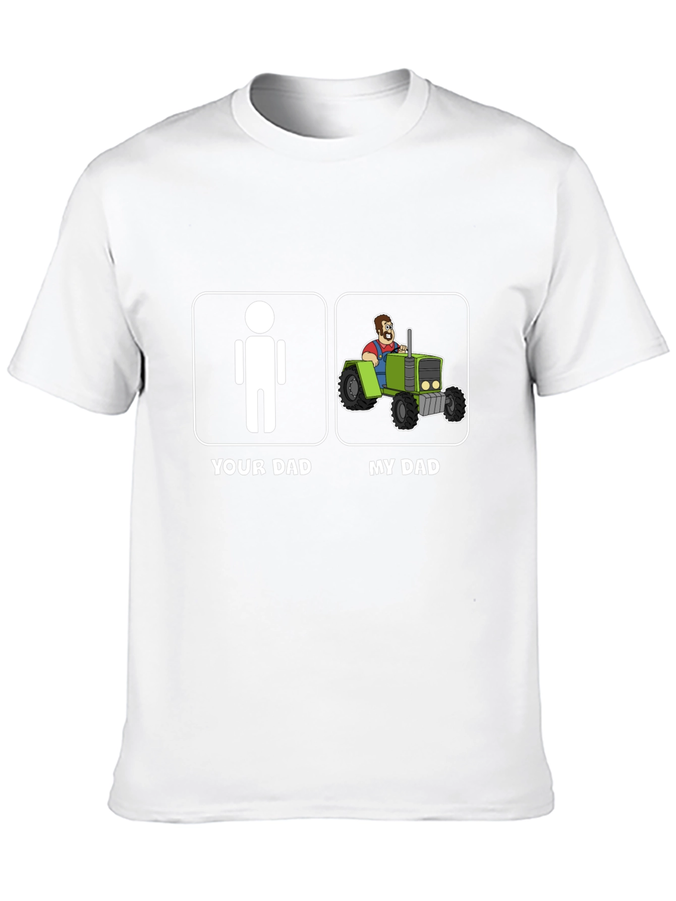 My Dad Tractor Graphic T-Shirt