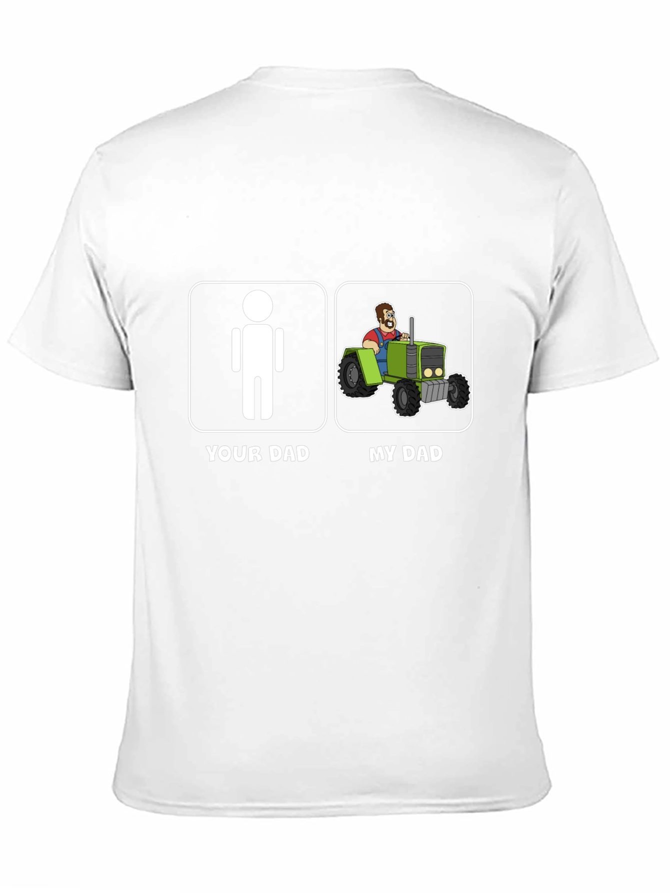 My Dad Tractor Graphic T-Shirt