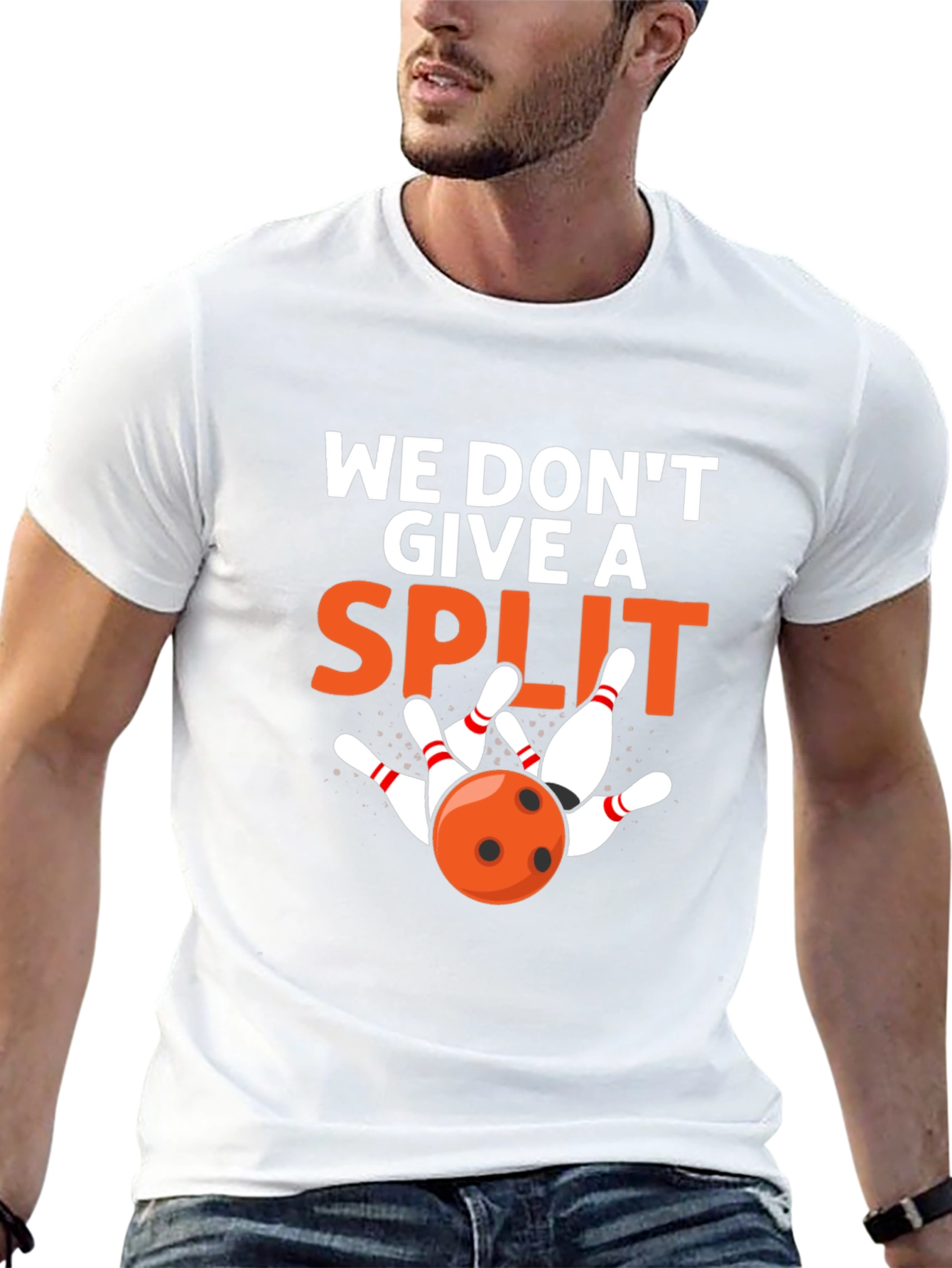 We Dont Give a Split Bowling T-Shirt