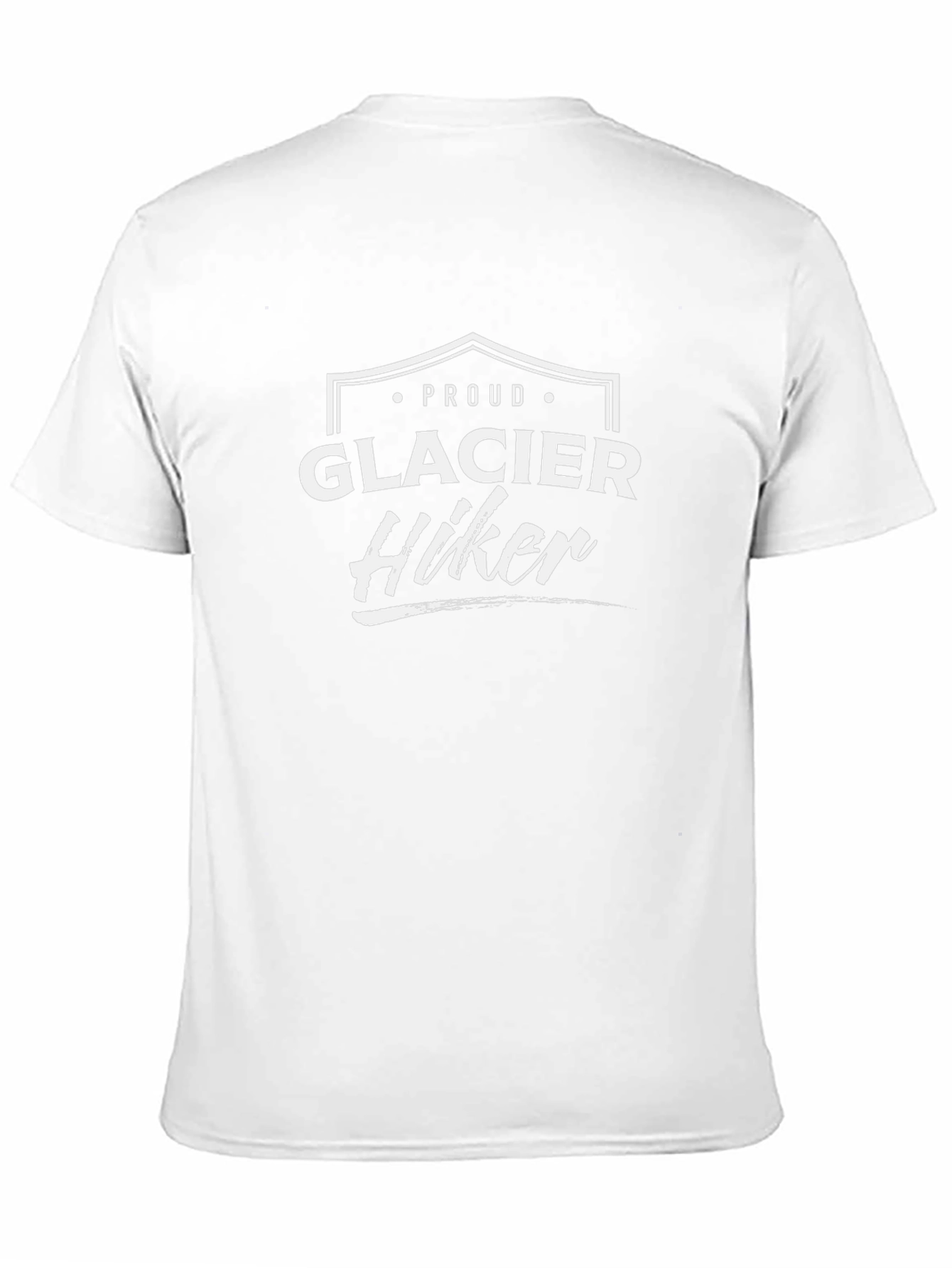 Proud Glacier Hiker Graphic T-Shirt