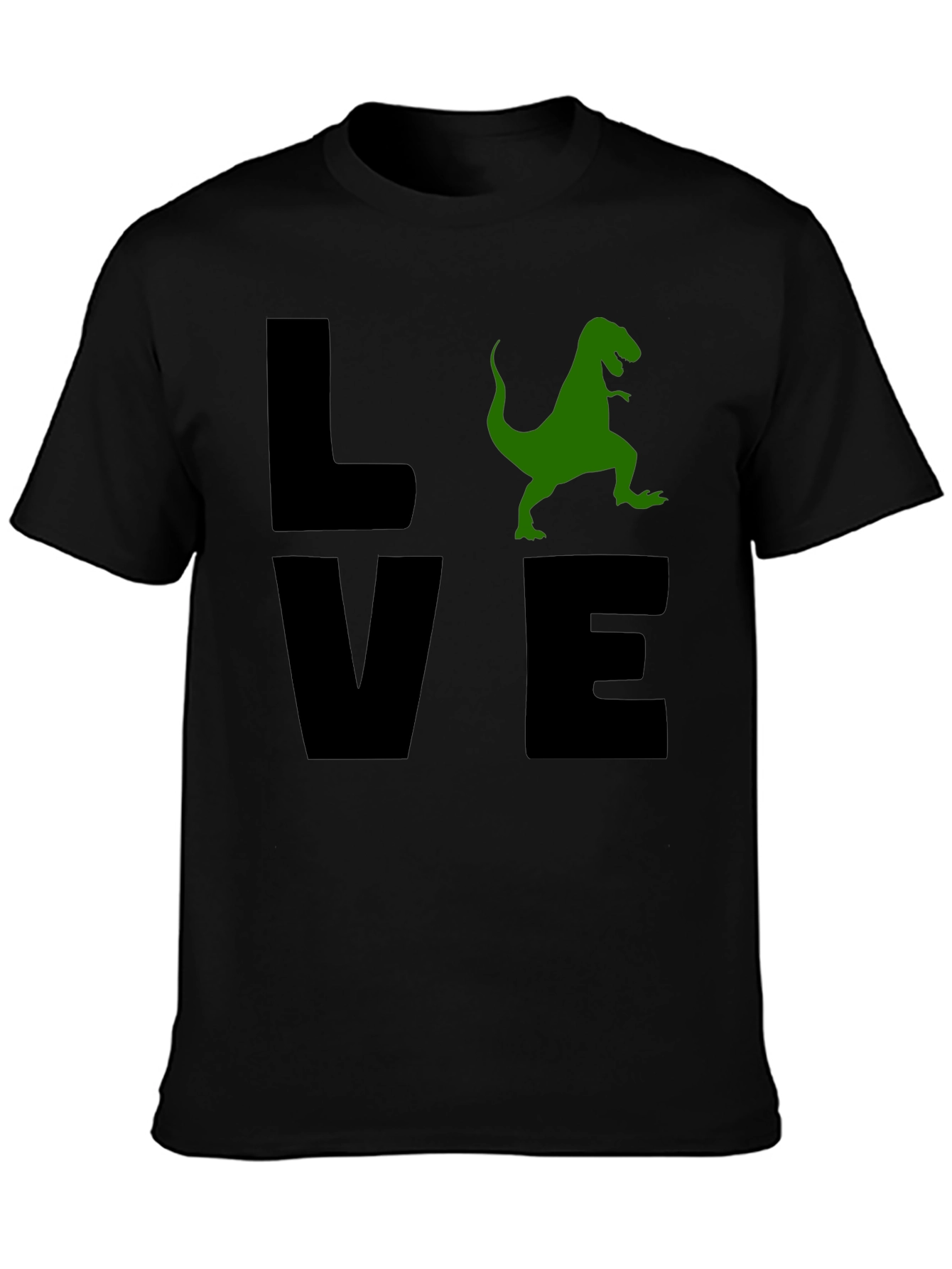 LOVE Dinosaur Graphic T-Shirt