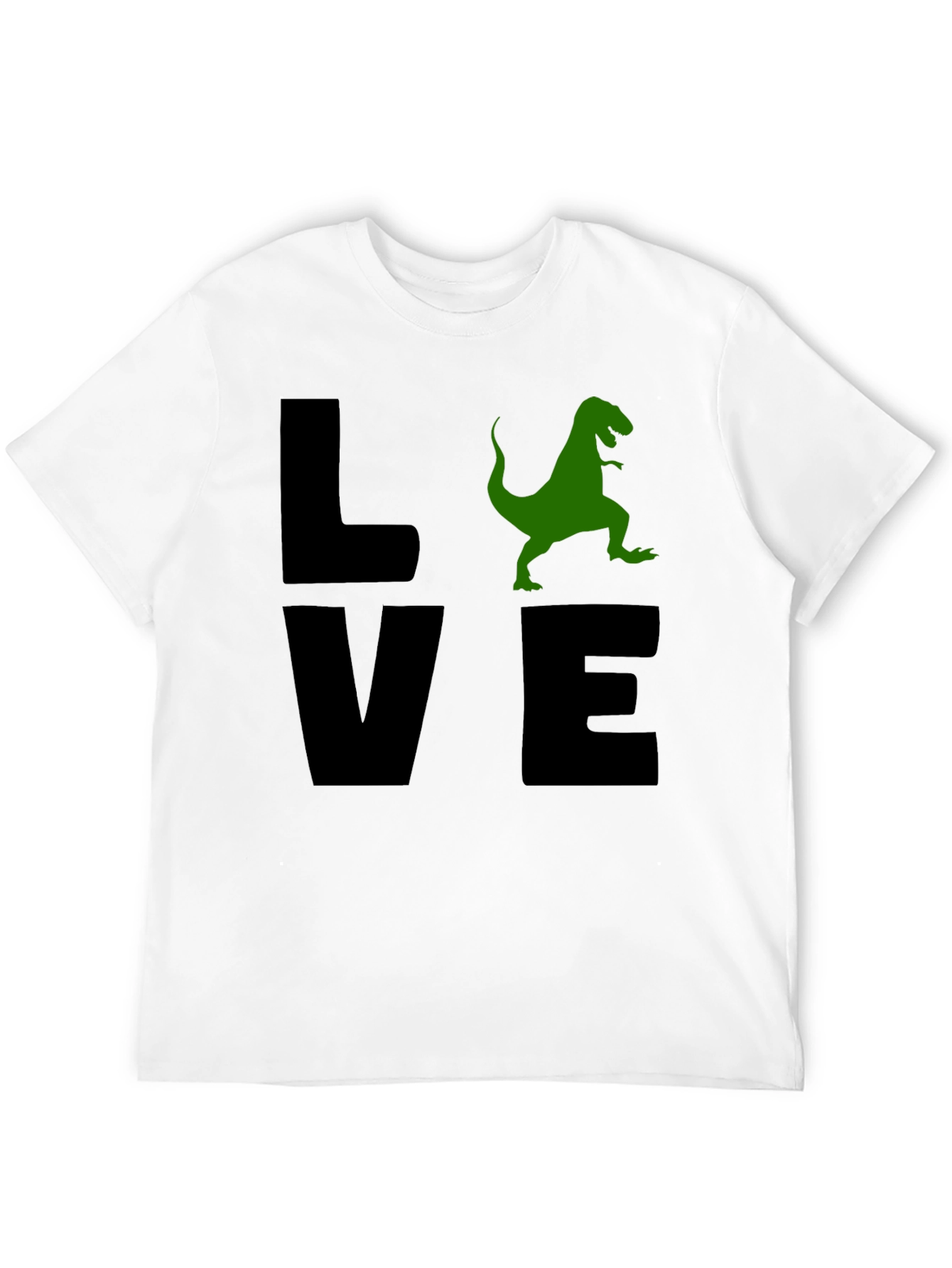 LOVE Dinosaur Graphic T-Shirt