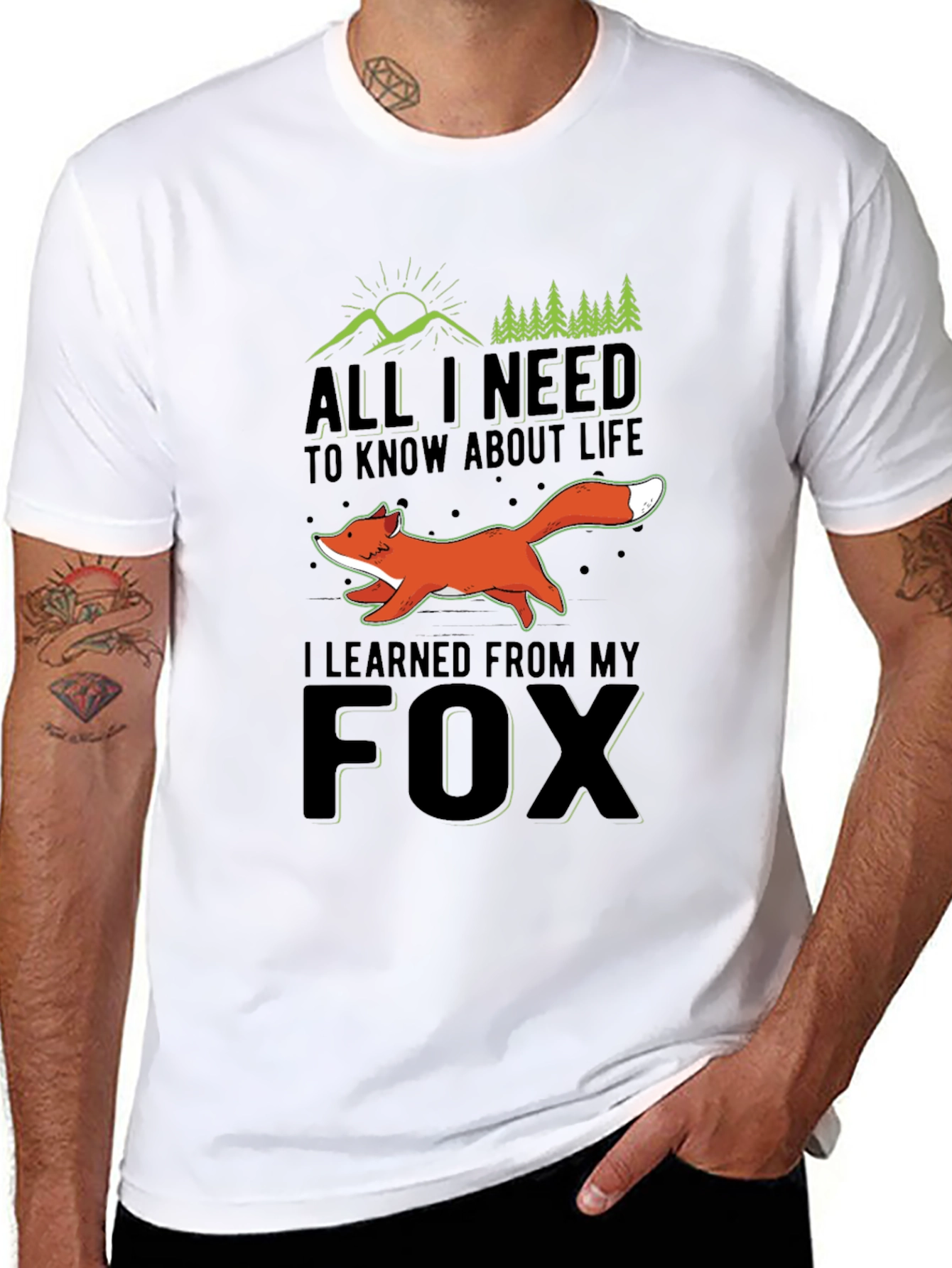 All I Need to Know Fox T-Shirt