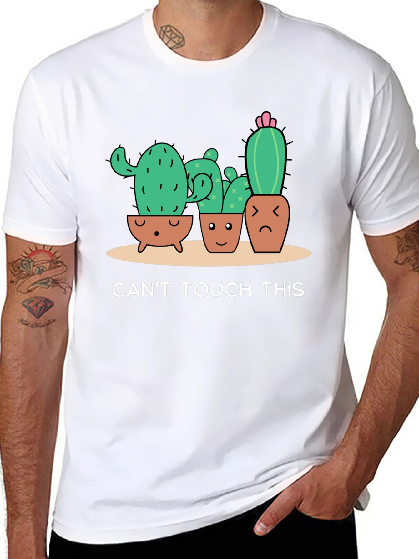 Cactus Crew T-Shirt - Cant Touch This!