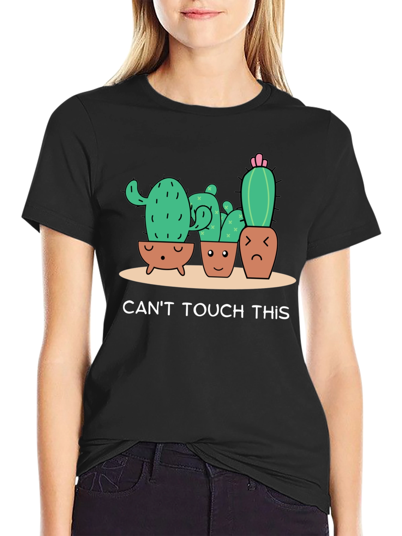Cactus Crew T-Shirt - Cant Touch This!