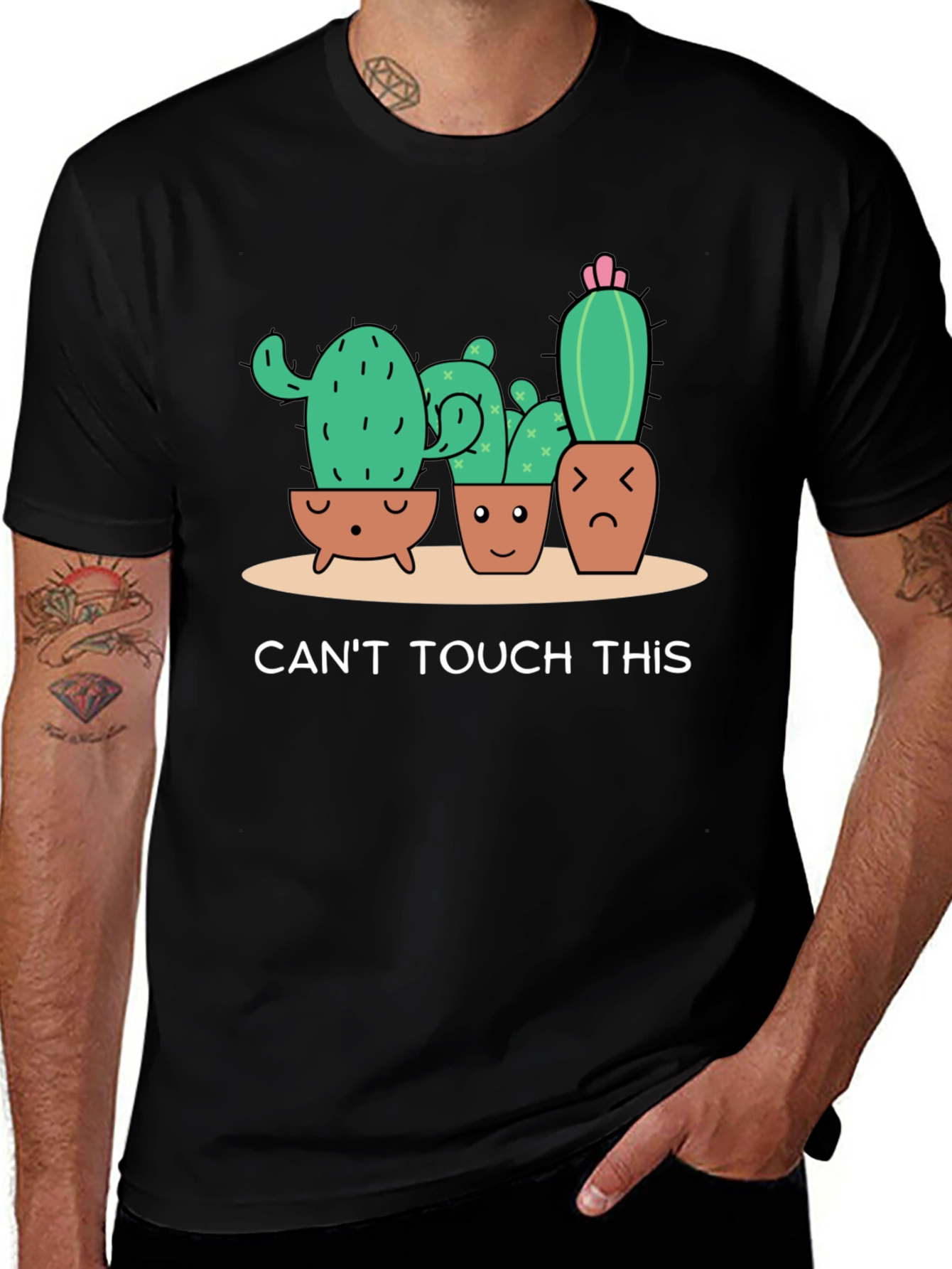 Cactus Crew T-Shirt - Cant Touch This!