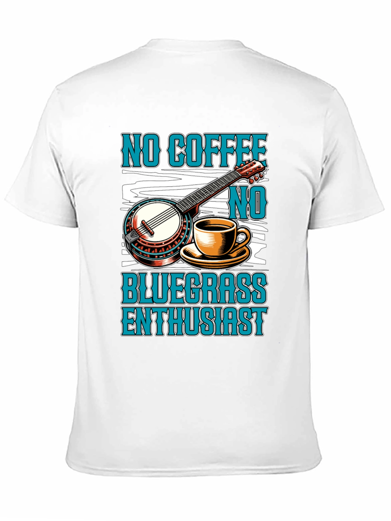 No Coffee No Bluegrass Enthusiast T-Shirt