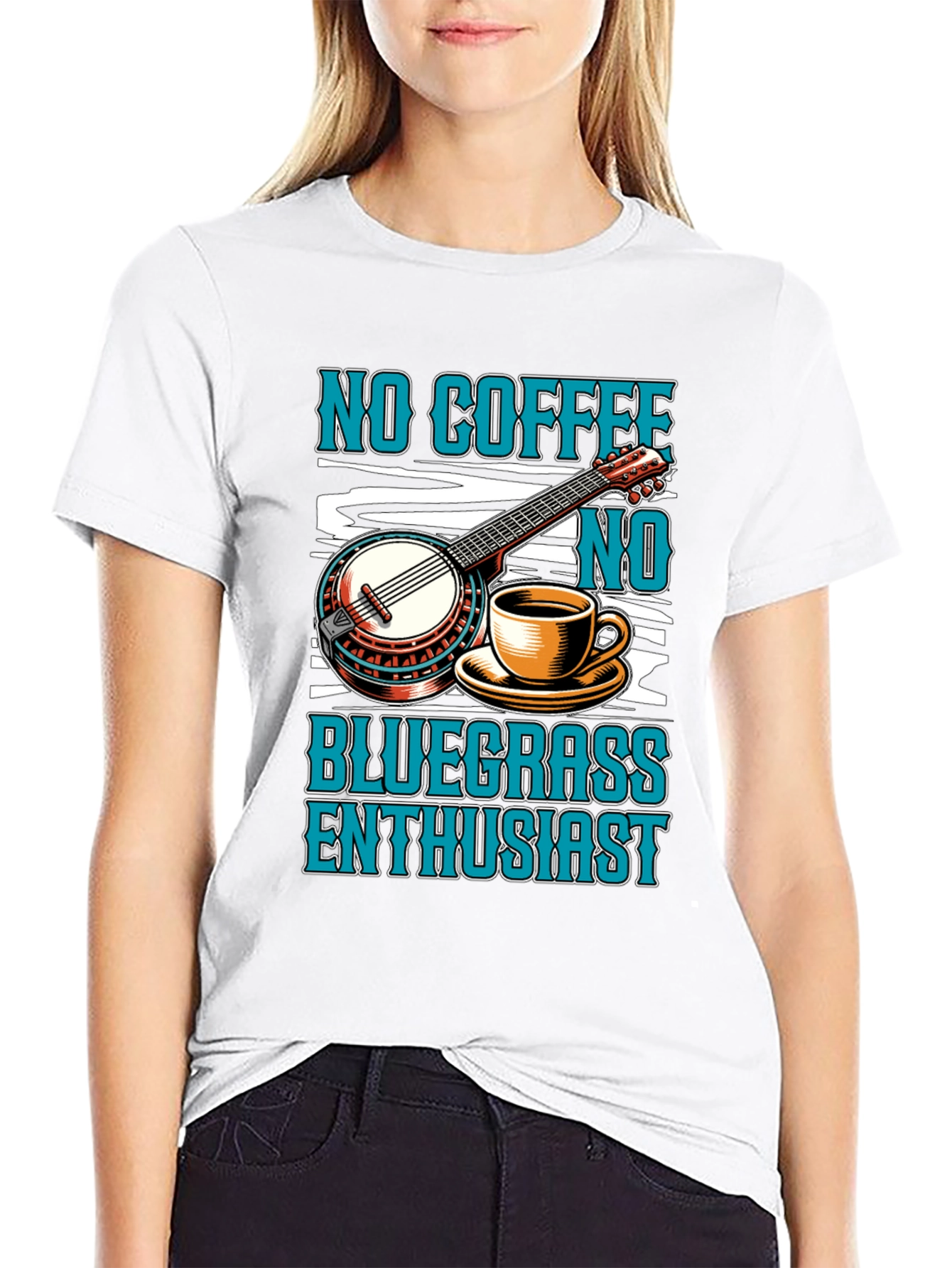 No Coffee No Bluegrass Enthusiast T-Shirt