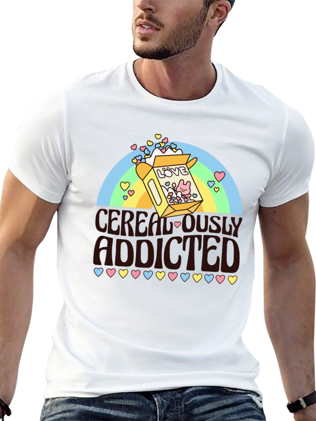 Cerealously Addicted Graphic Tee